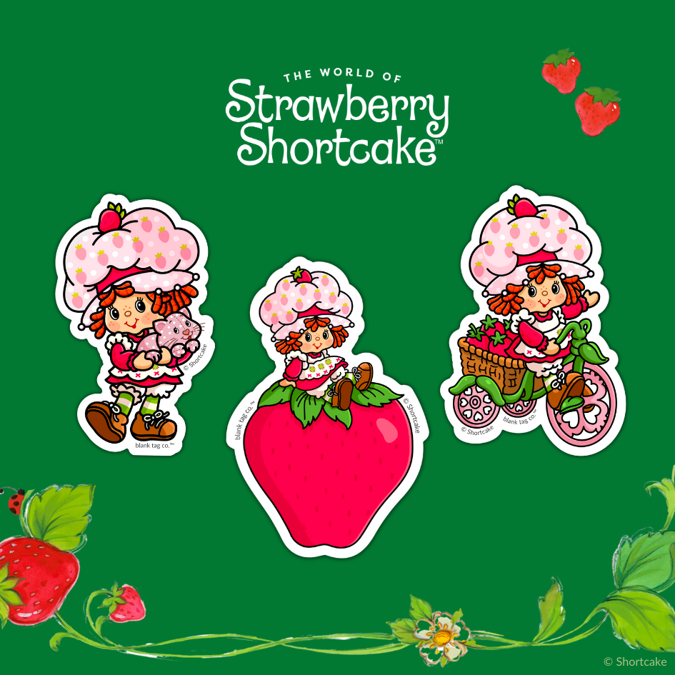 Strawberry Shortcake Stickers