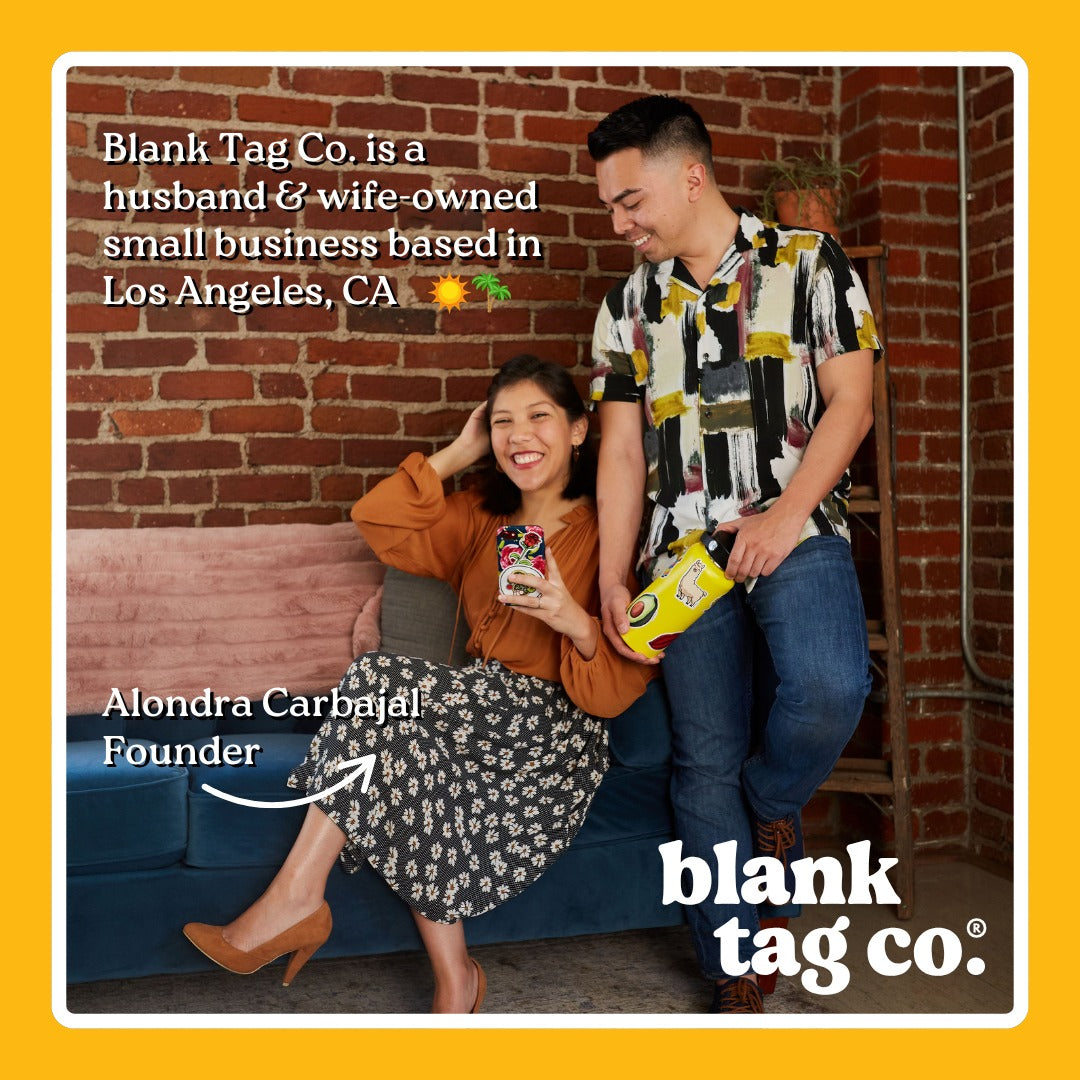 Blank Tag Co.® Waterproof Sticker - Peanut Butter and Jelly
