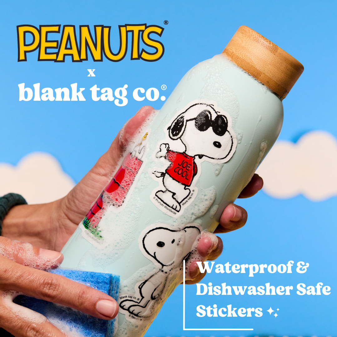 Snoopy Pool Sticker Peanuts® Snoopy With A Stocking Waterproof Sticker