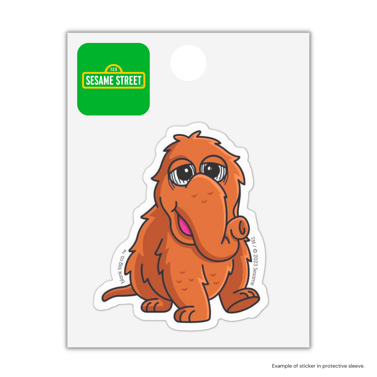 The Mr. Snuffleupagus Sticker