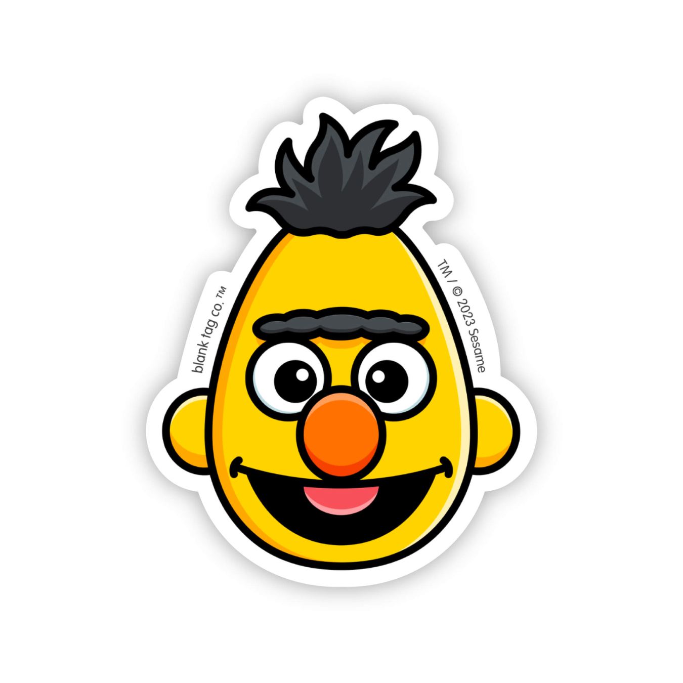 The Bert Face Sticker