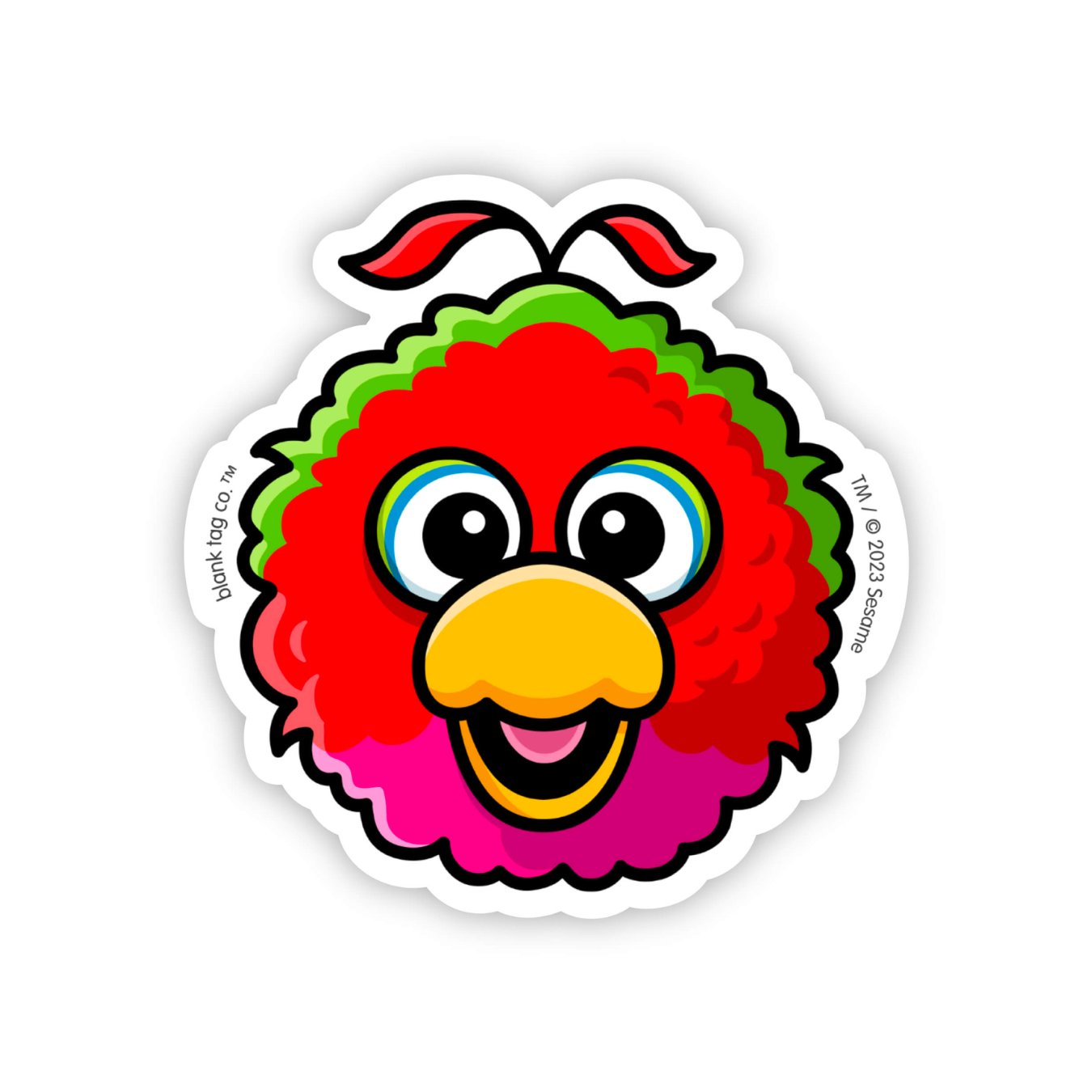 The Sesame Street Faces Sticker Bundle