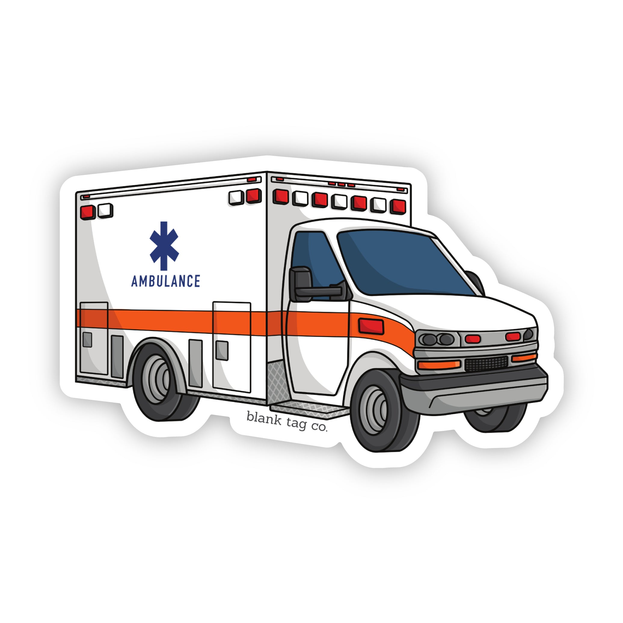 The Ambulance Sticker