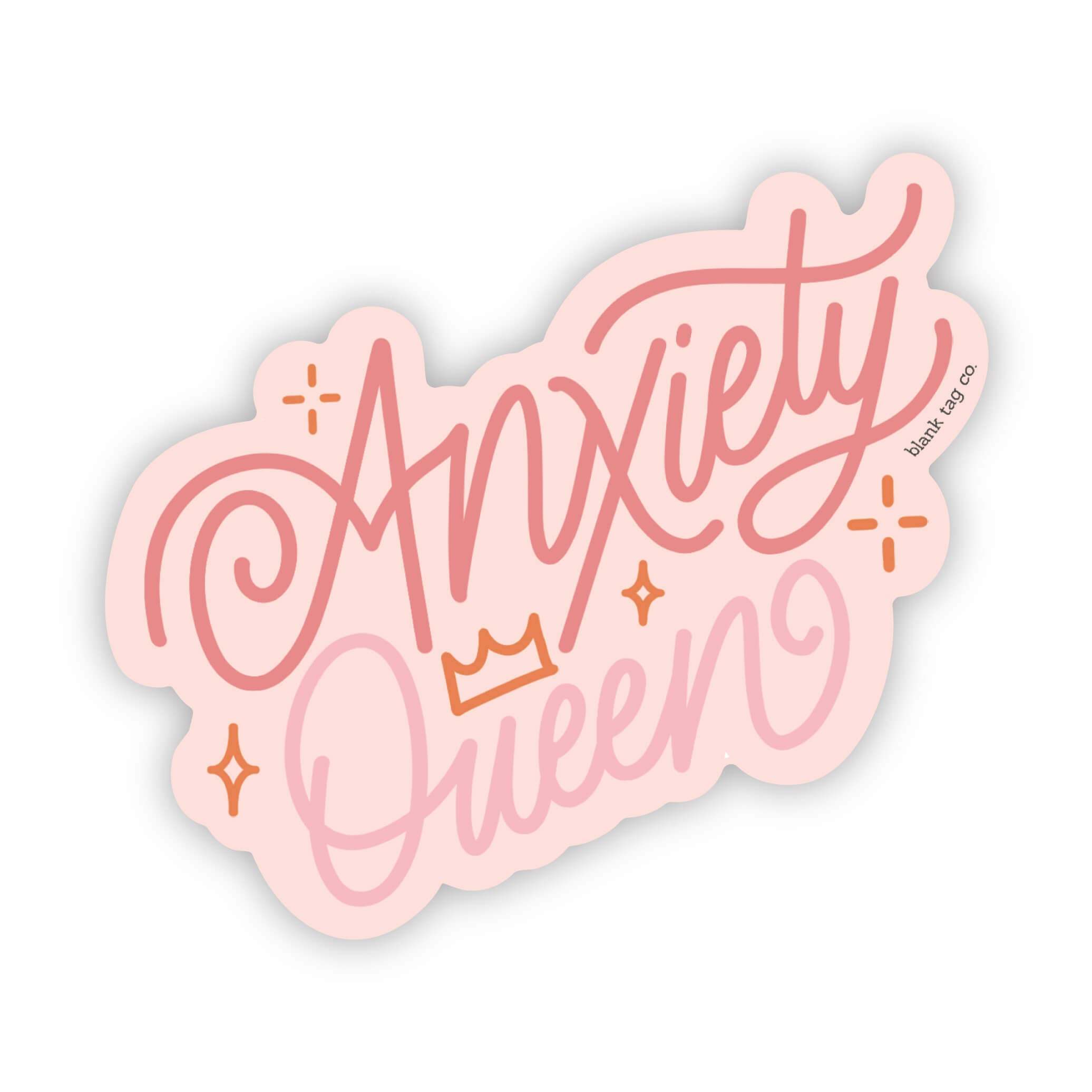 The Anxiety Queen Sticker
