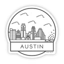 The Austin Cityscape Sticker