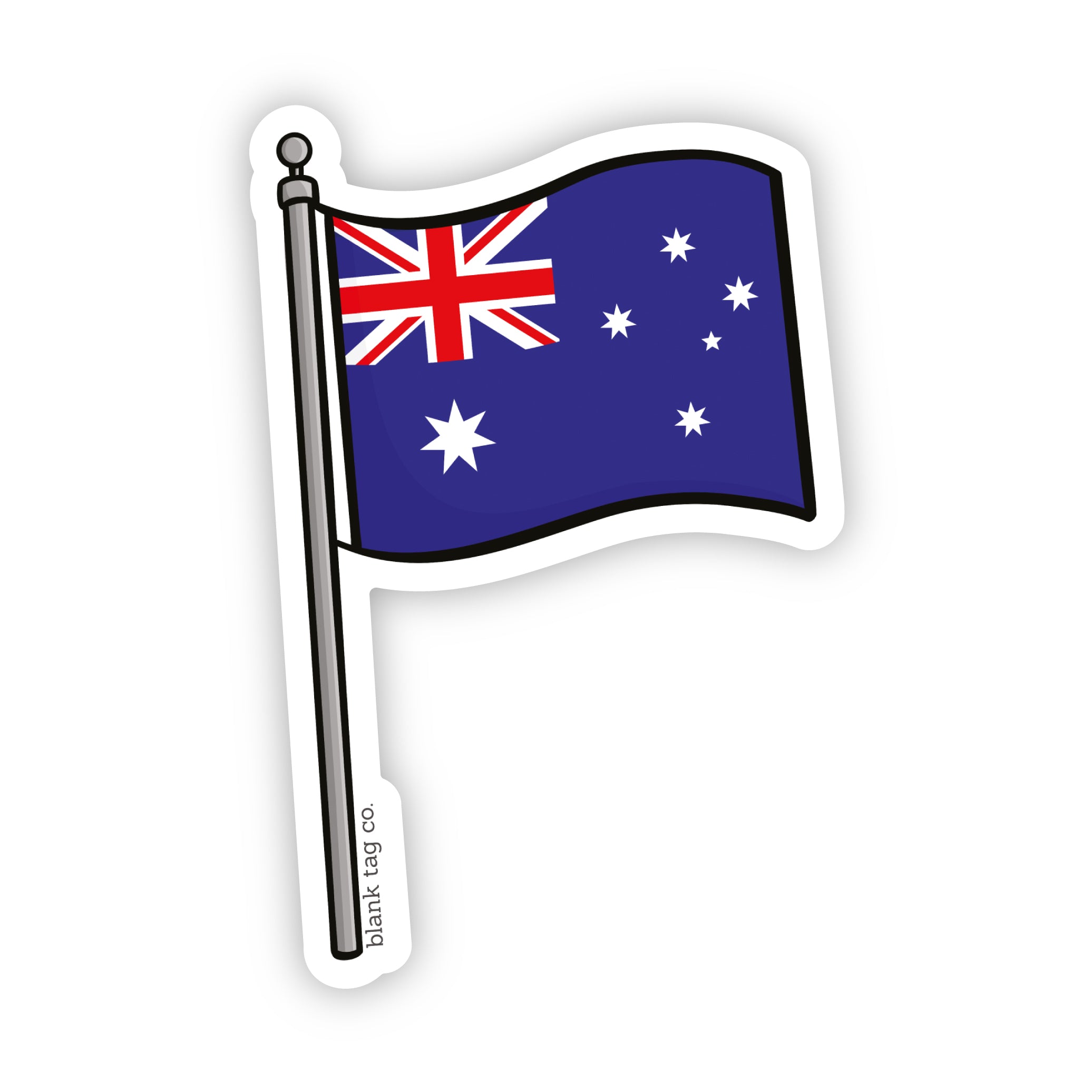 The Australia Flag Sticker