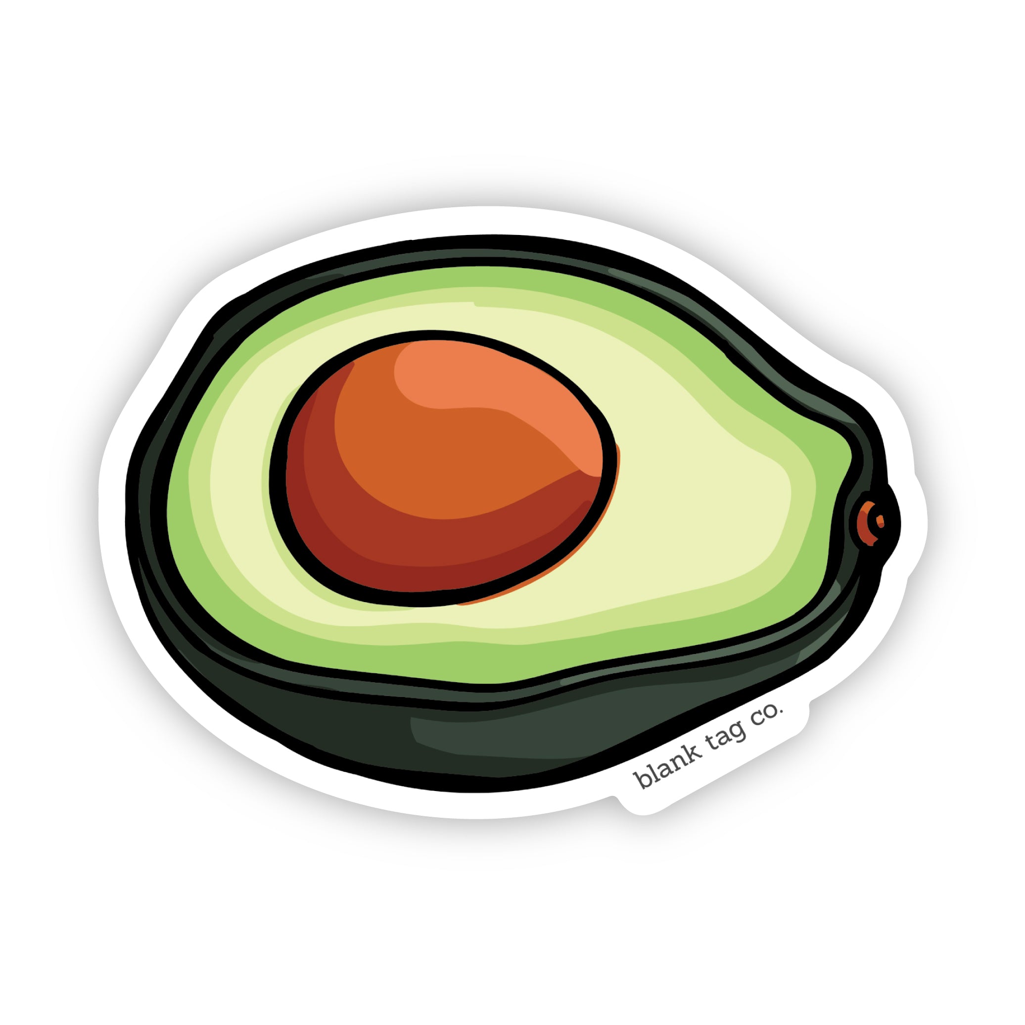 The Avocado Sticker