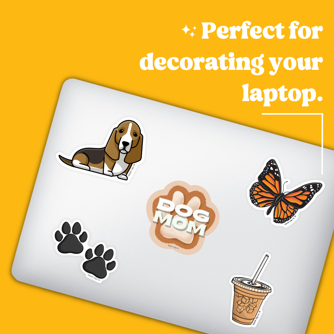 The Basset Hound Sticker