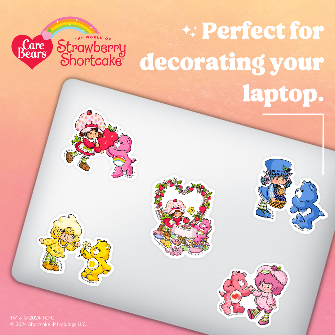 The Lemon Meringue and Funshine Bear Sticker