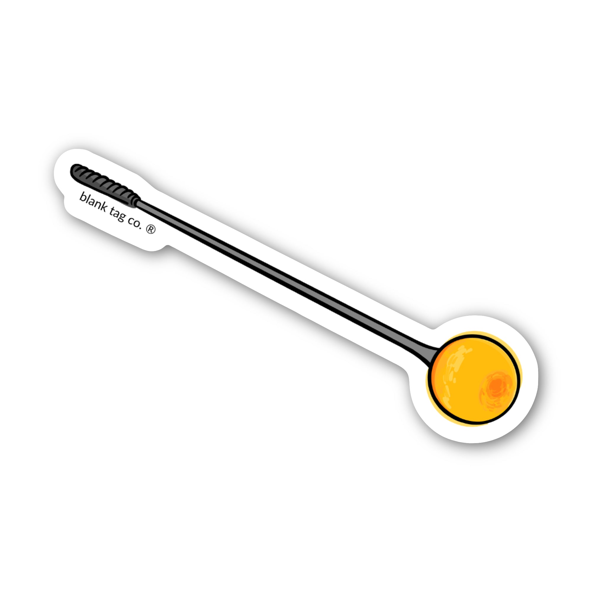 Blank Tag Co.® Waterproof Sticker - Blow Pipe