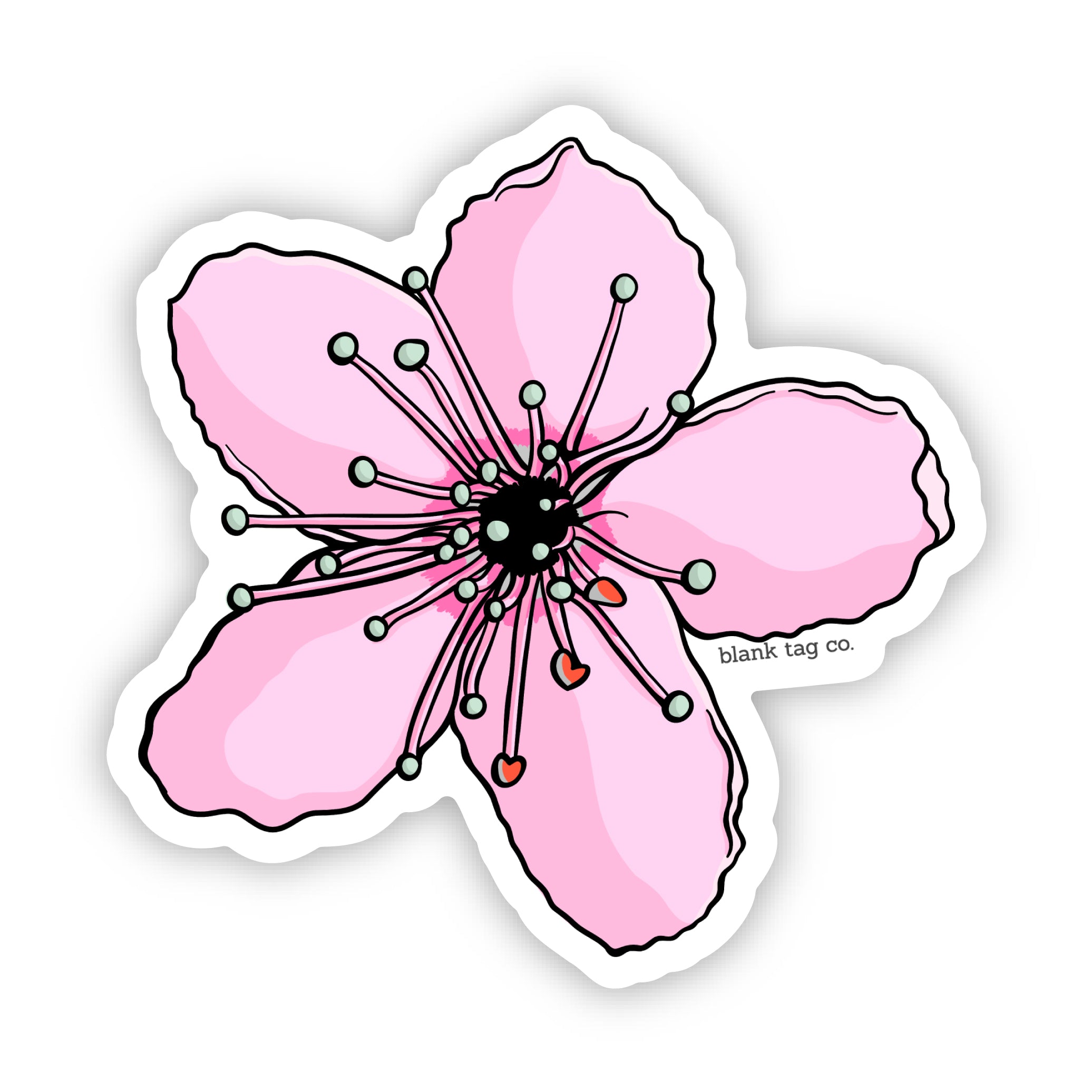 The Cherry Blossom Sticker