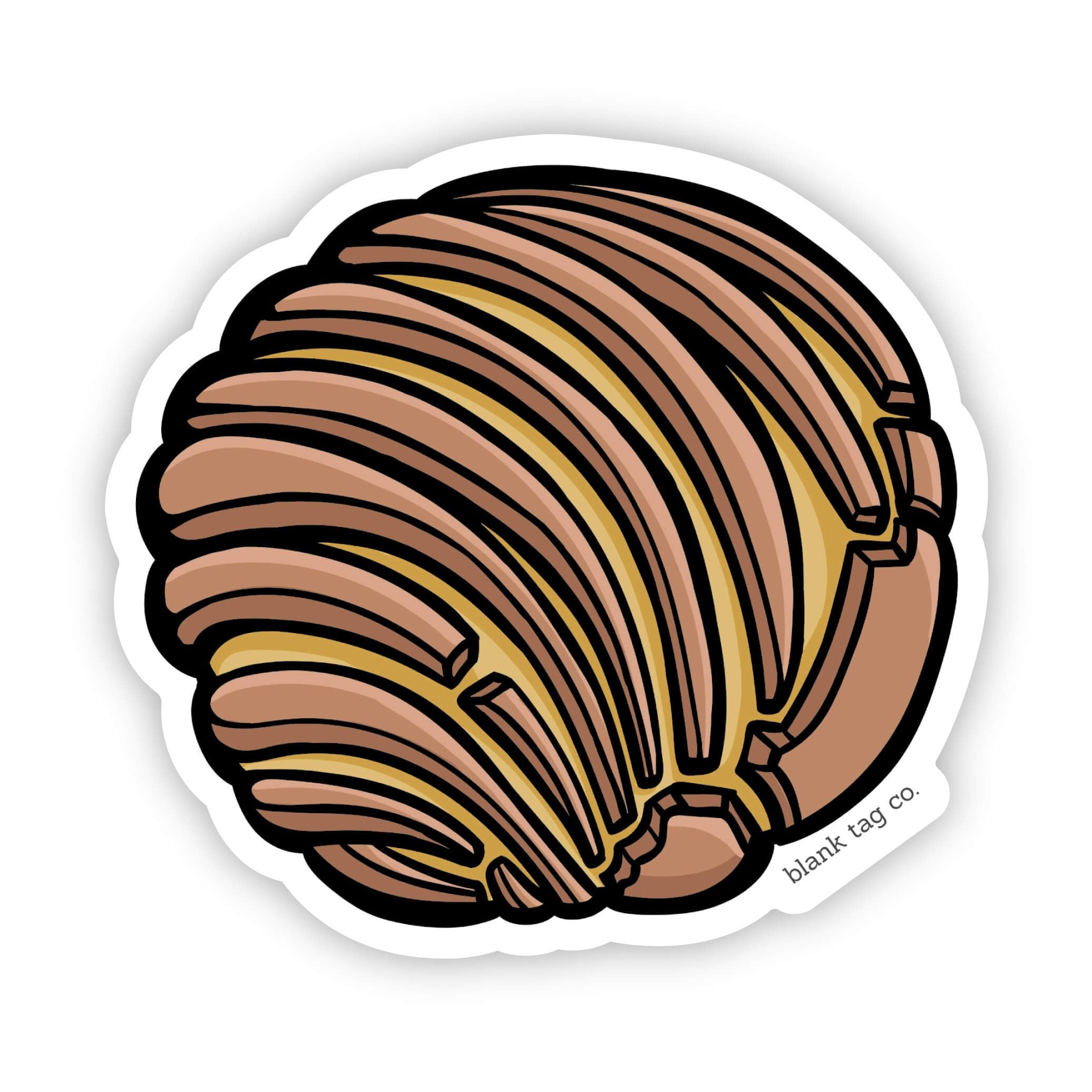 The Chocolate Concha Sticker