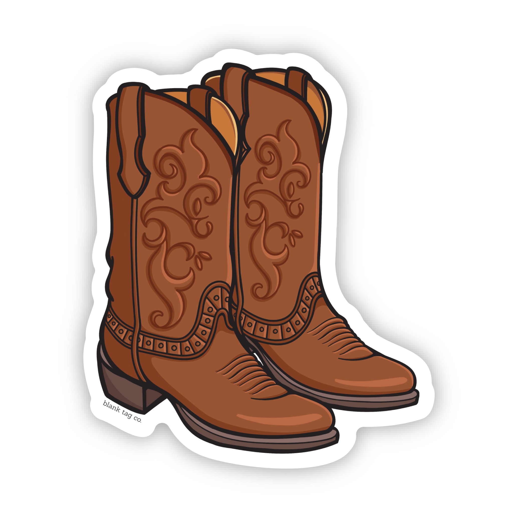 The Cowboy Boots Sticker