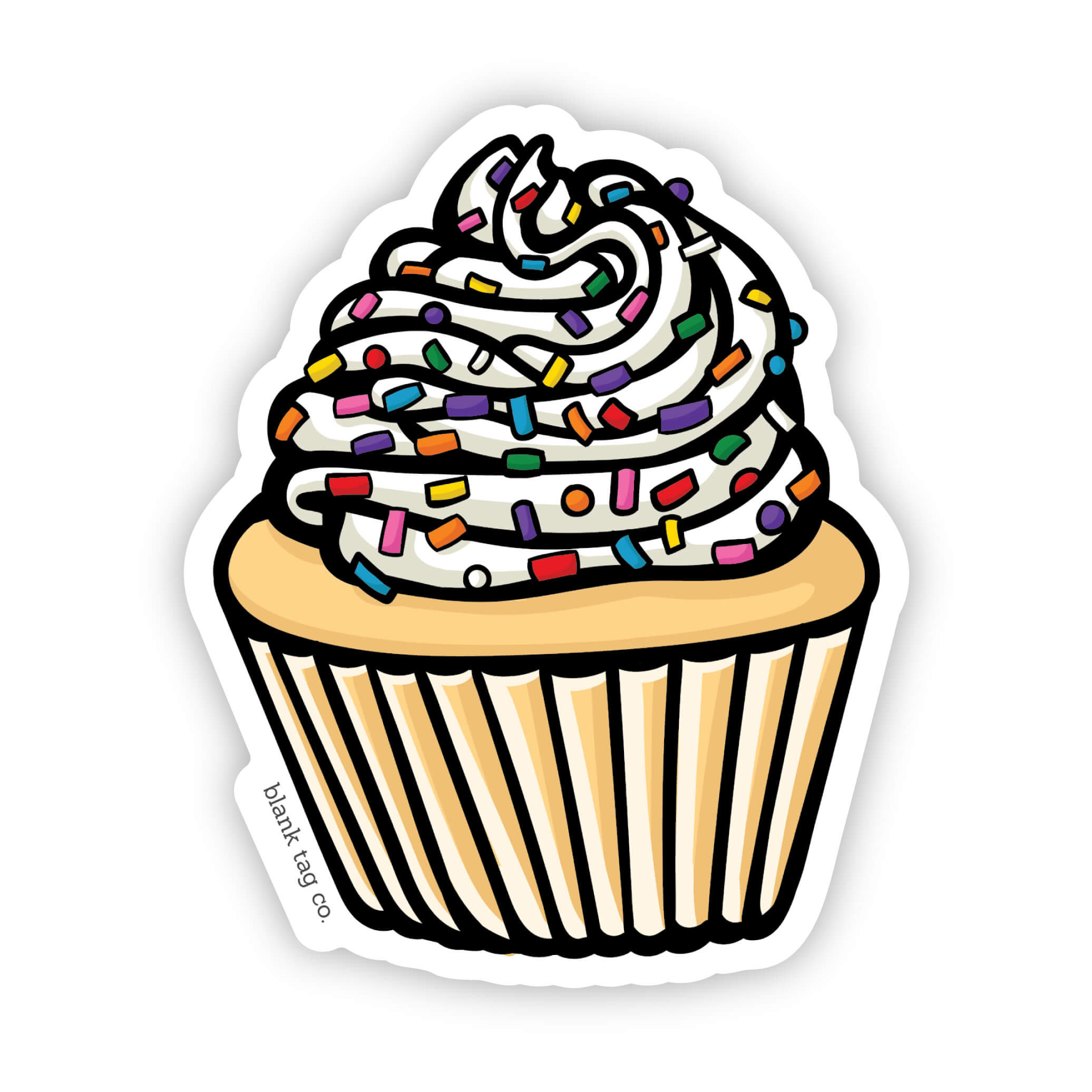 The Cupcake Sticker