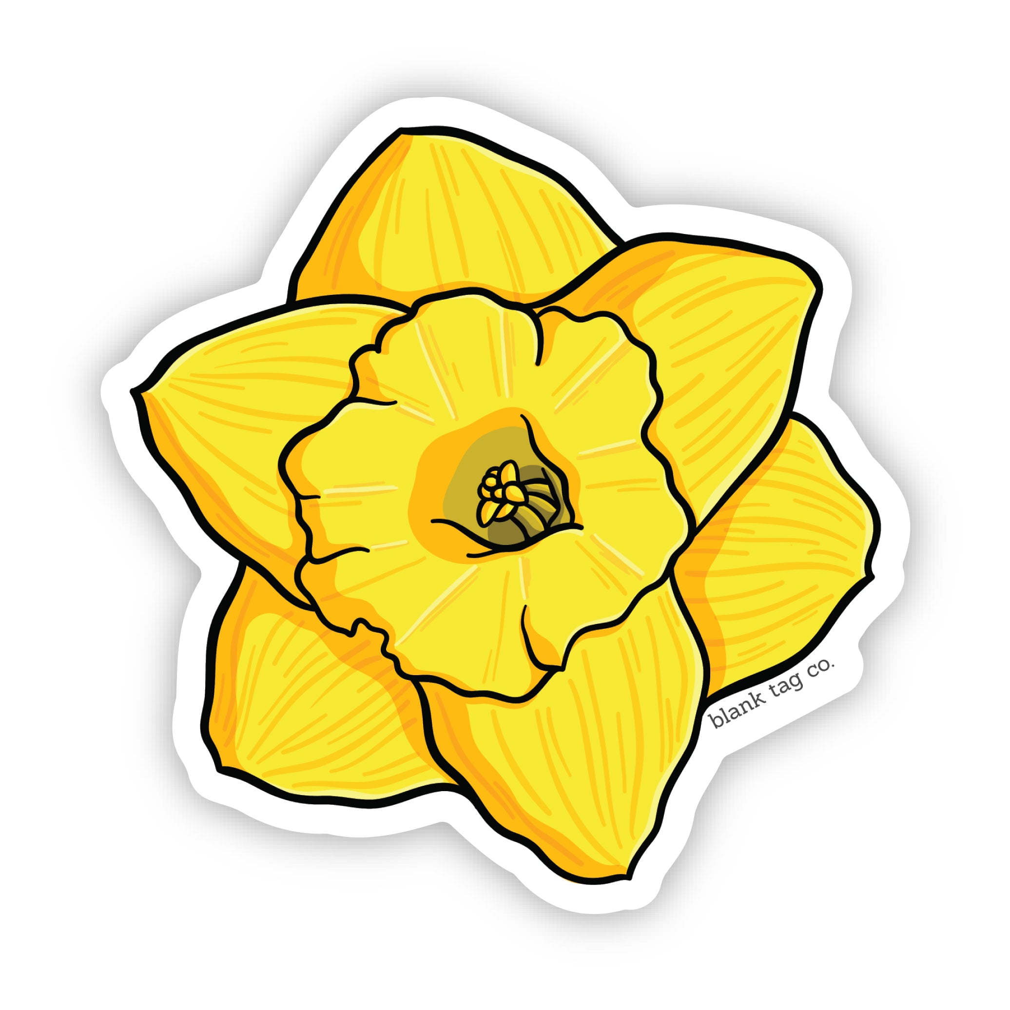 The Daffodil Sticker