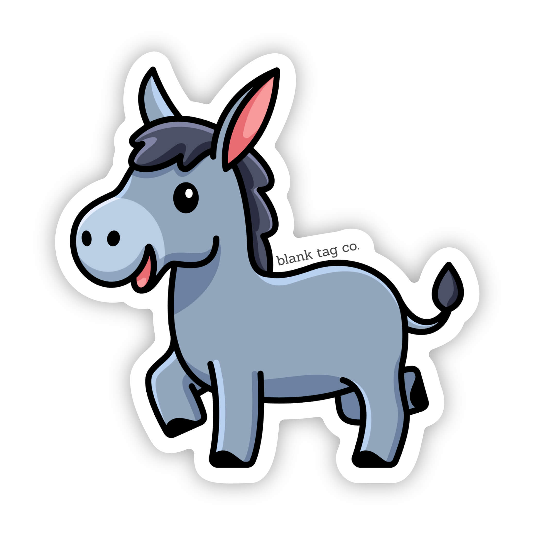 The Donkey Sticker