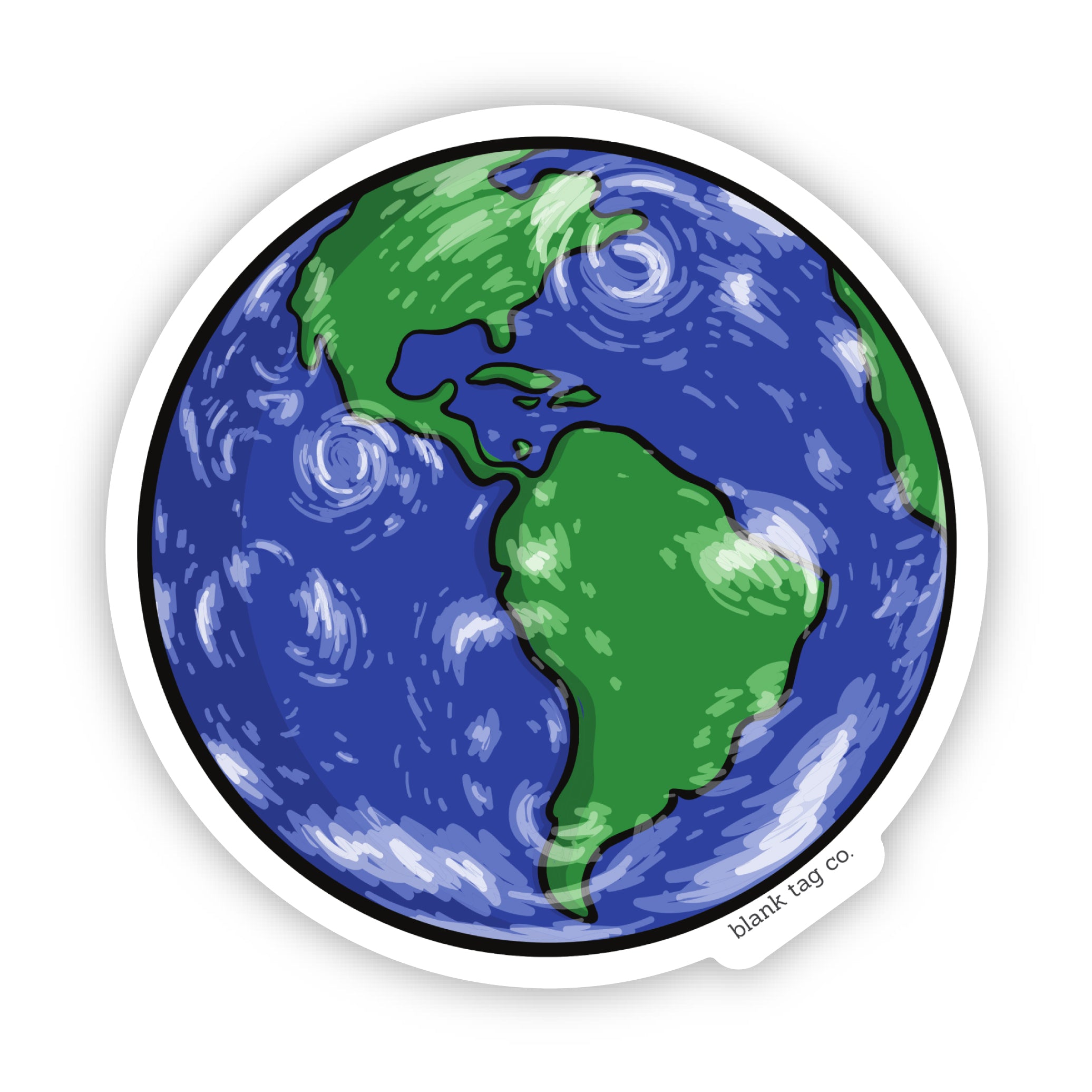 The Planet Earth Sticker
