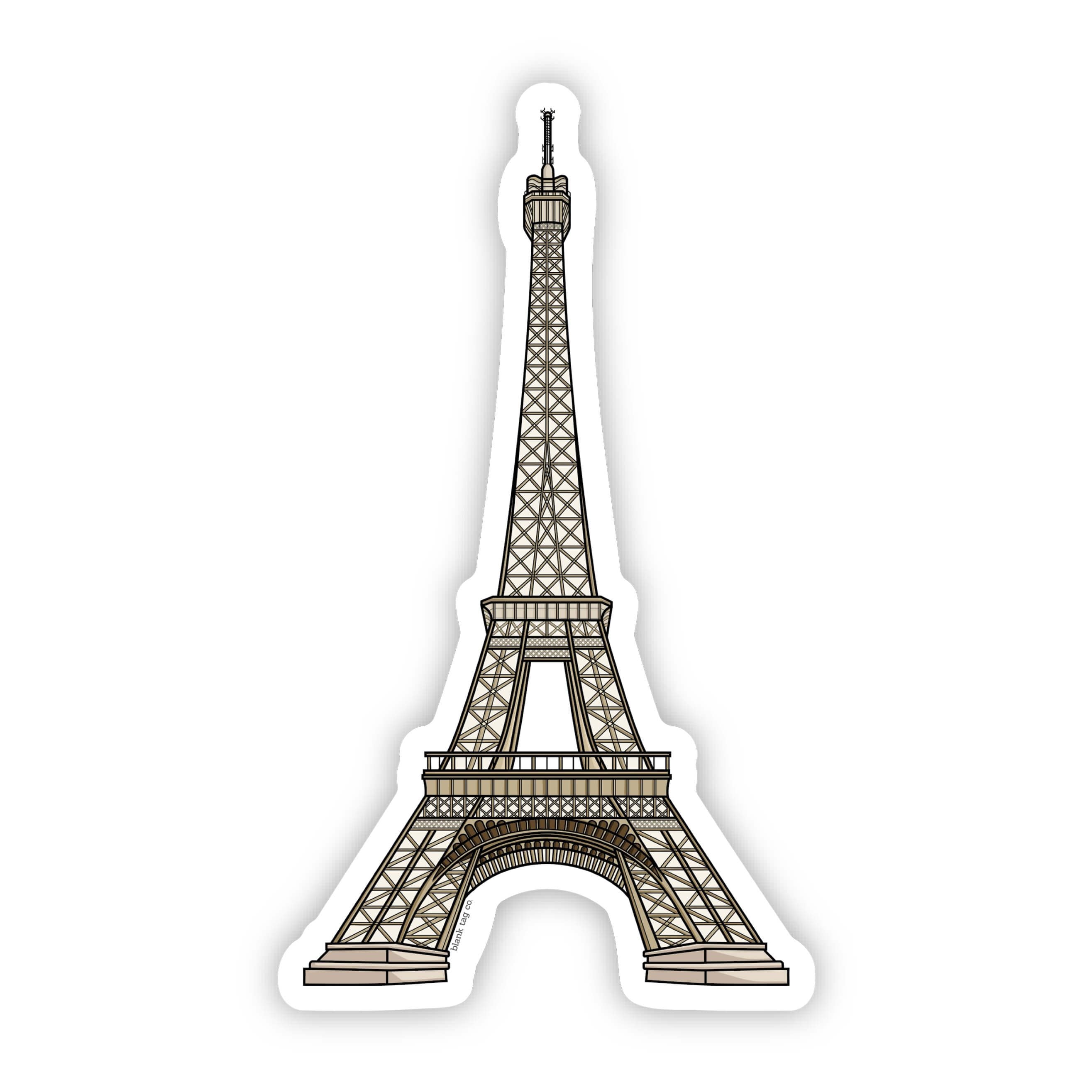 The Eiffel Tower Sticker