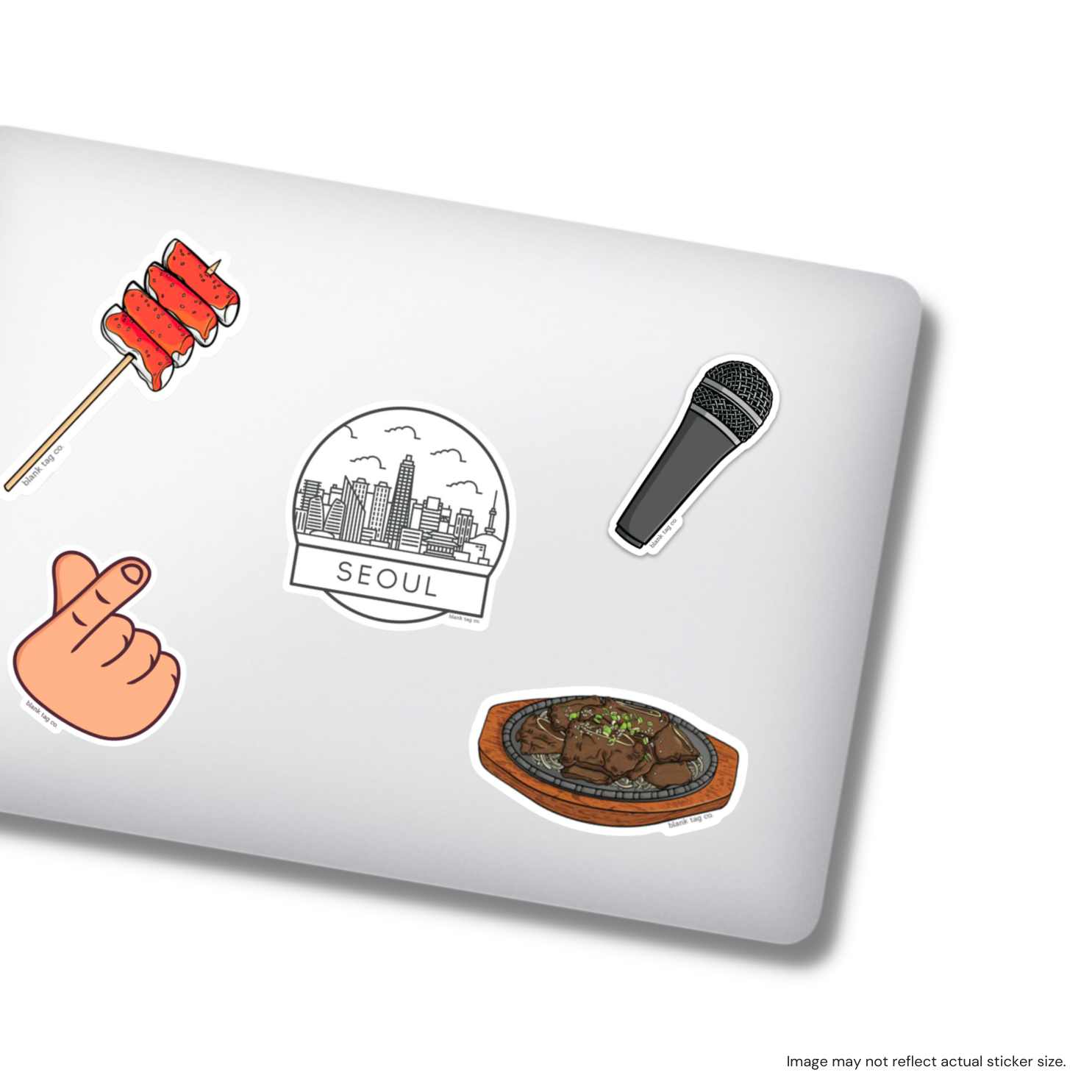 The Seoul Cityscape Sticker