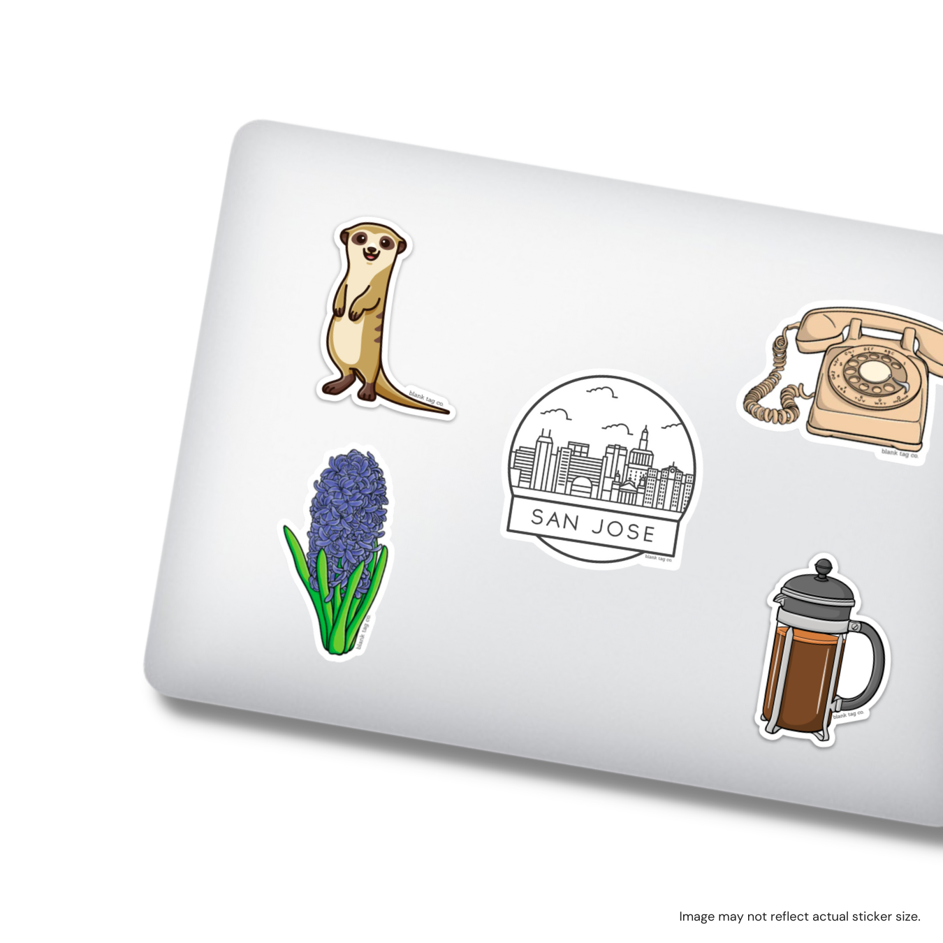 The San Jose Cityscape Sticker