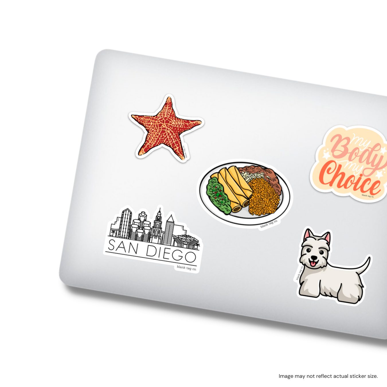 The San Diego Skyline Sticker