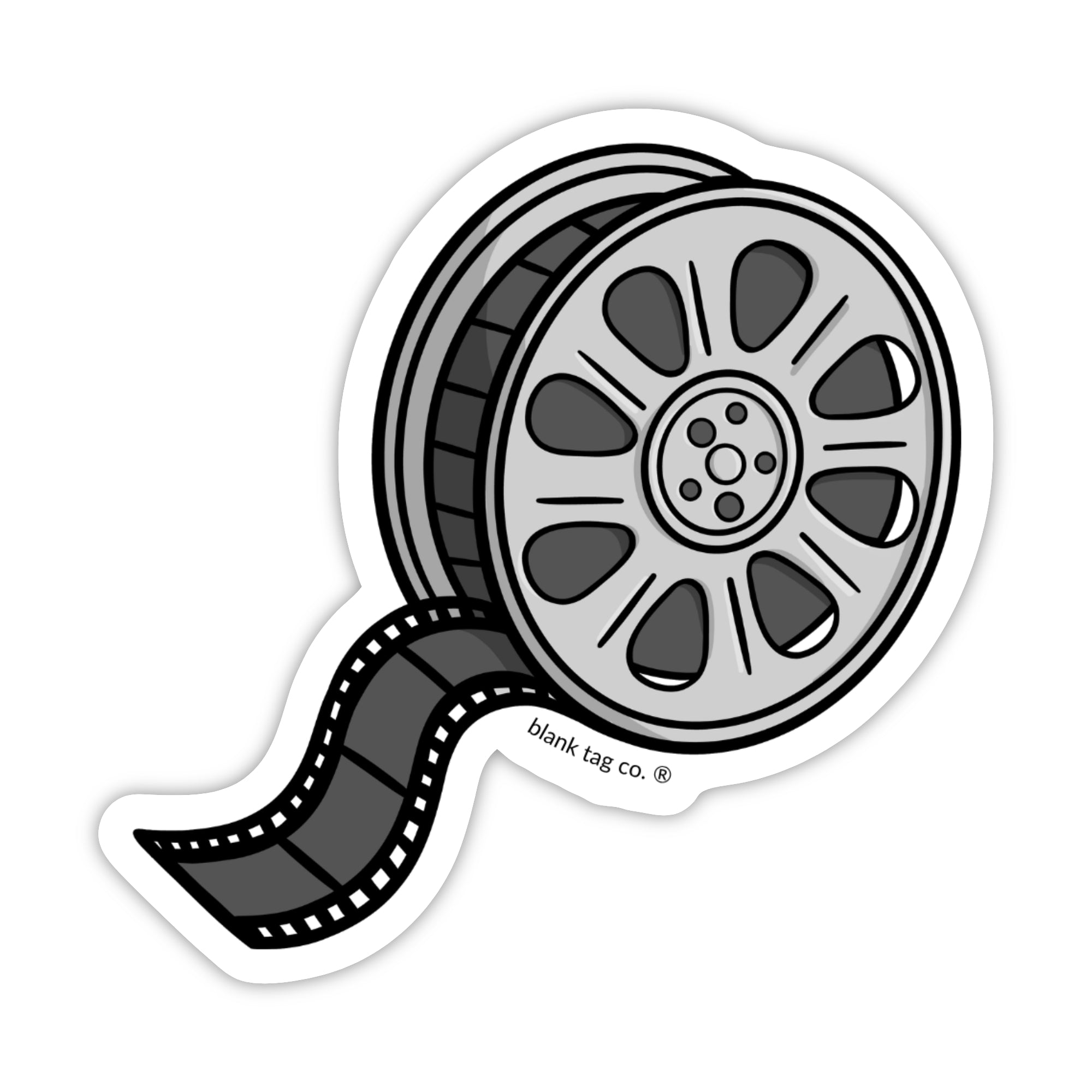 Blank Tag Co.® Waterproof Sticker - Film Reel