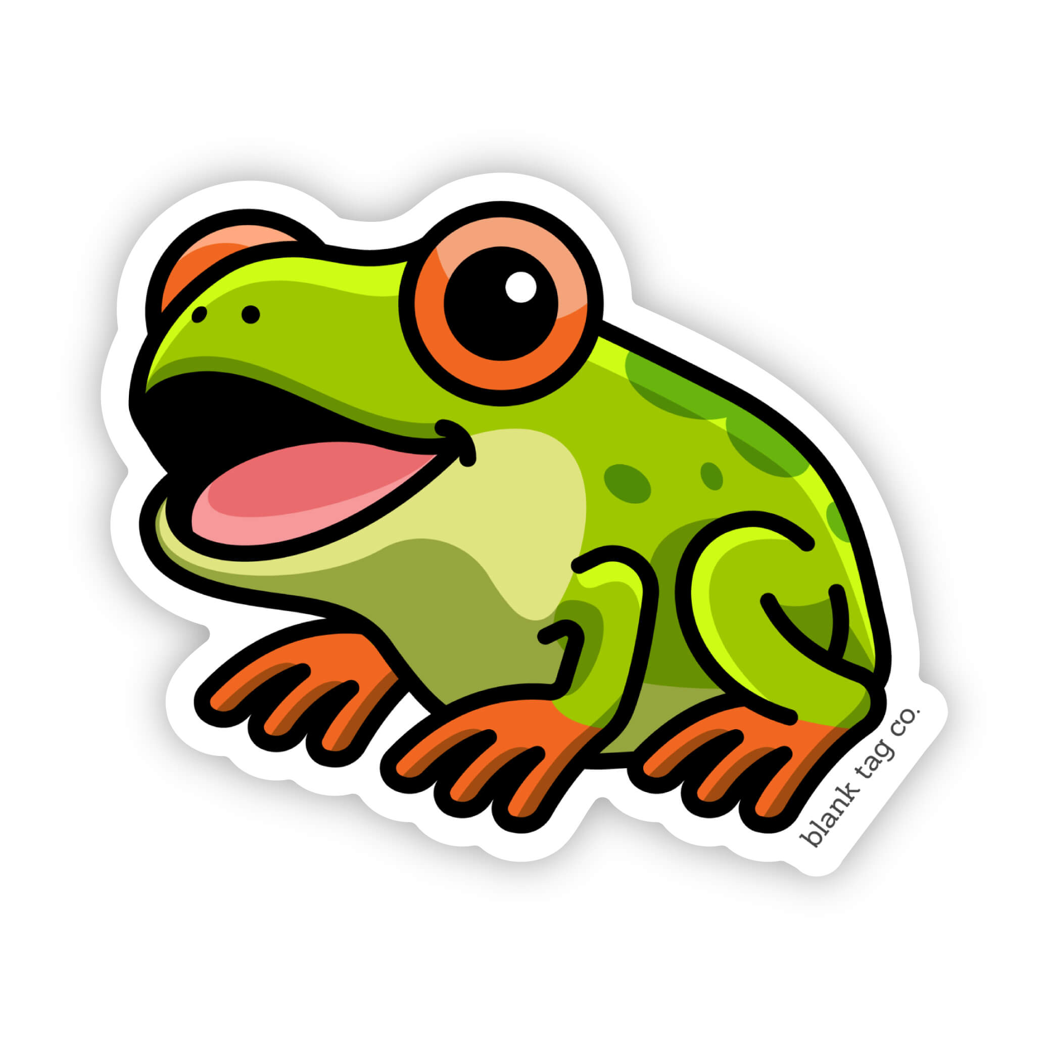 The Red-Eyed Tree Frog Sticker