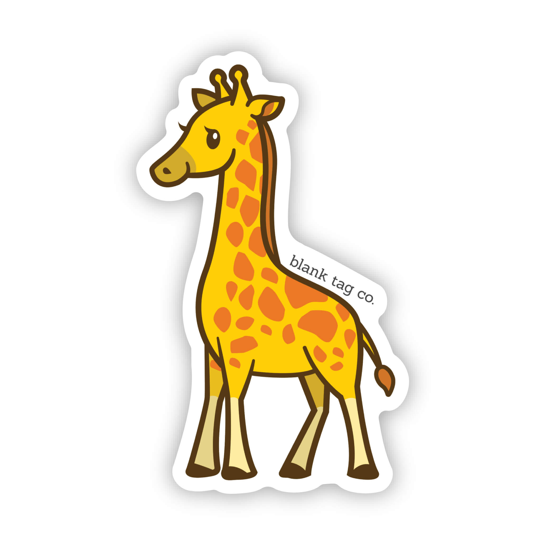 The Giraffe Sticker