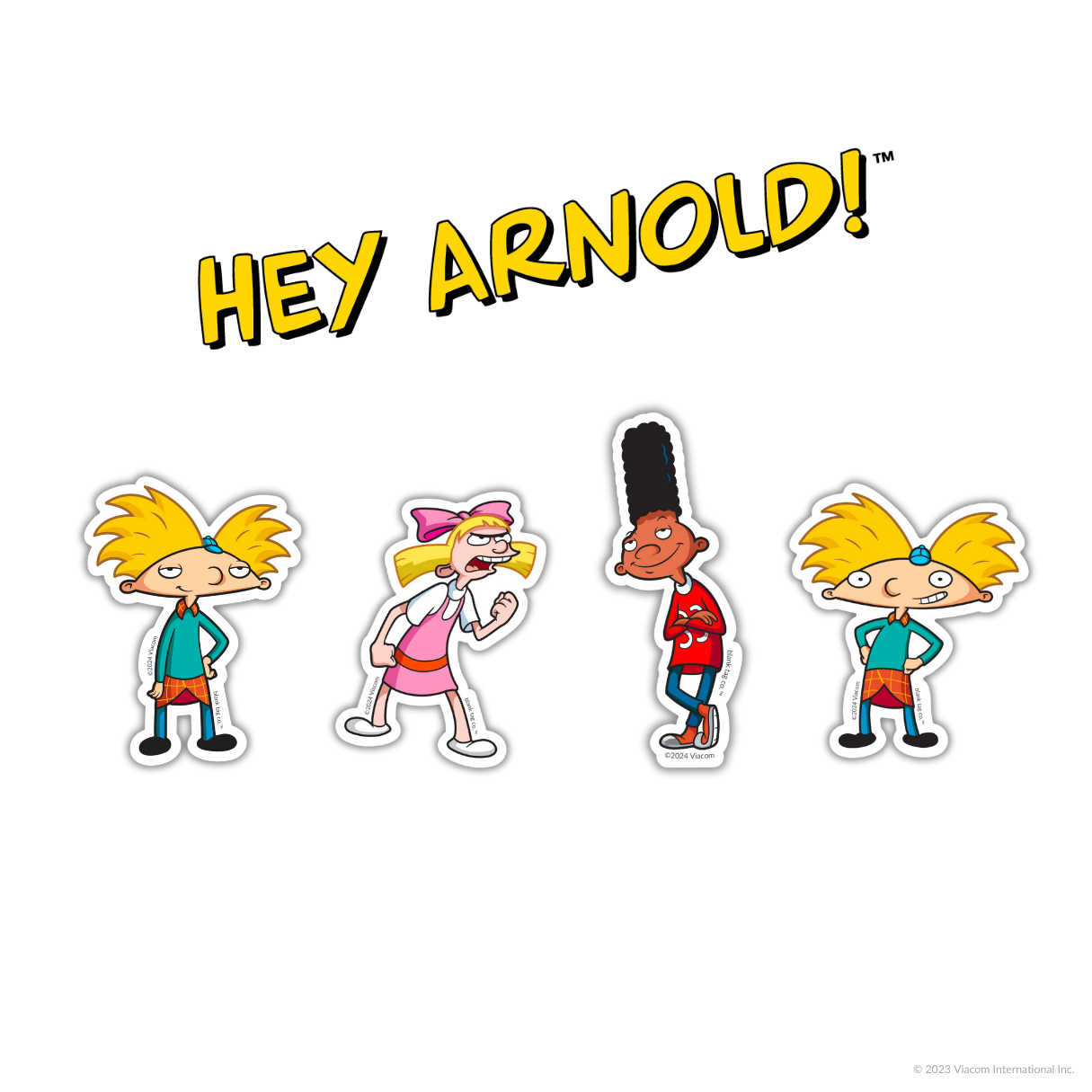 The Hey Arnold! Sticker Bundle