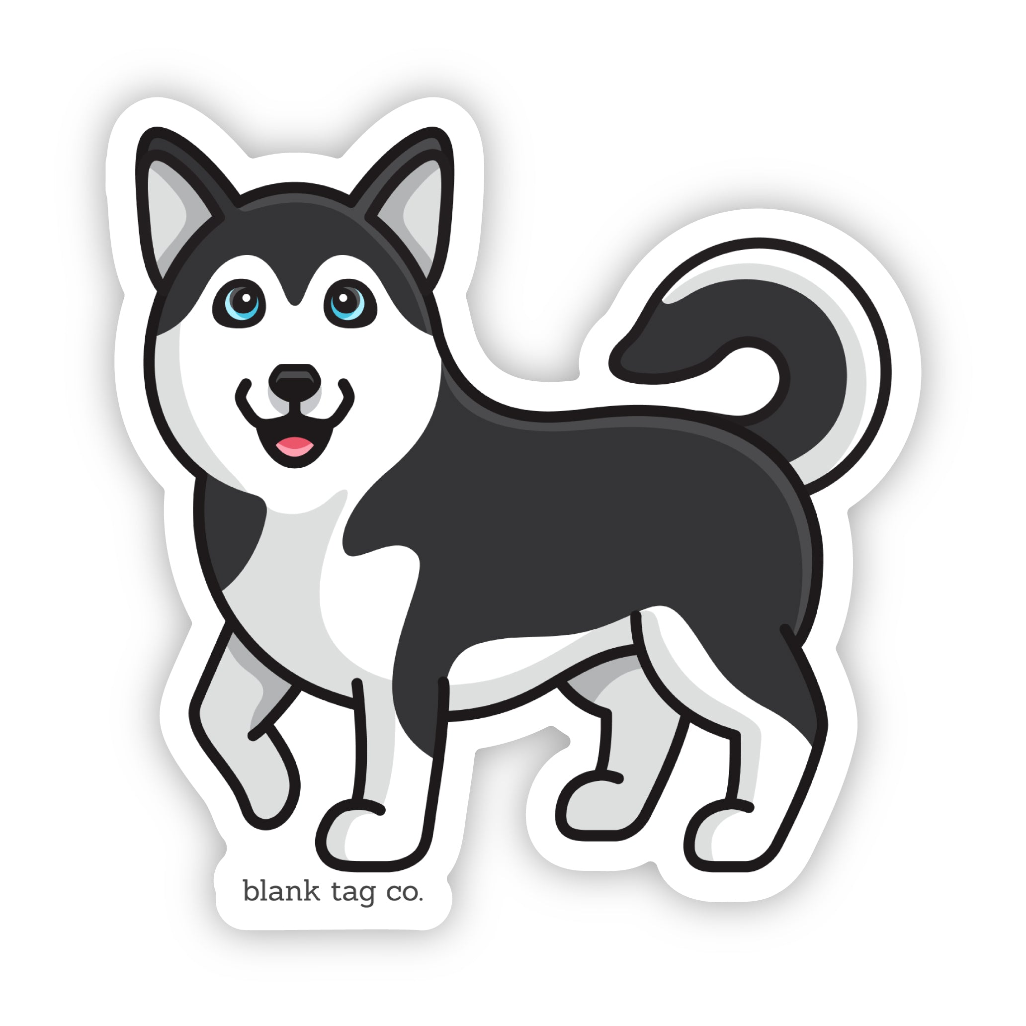 The Husky Sticker