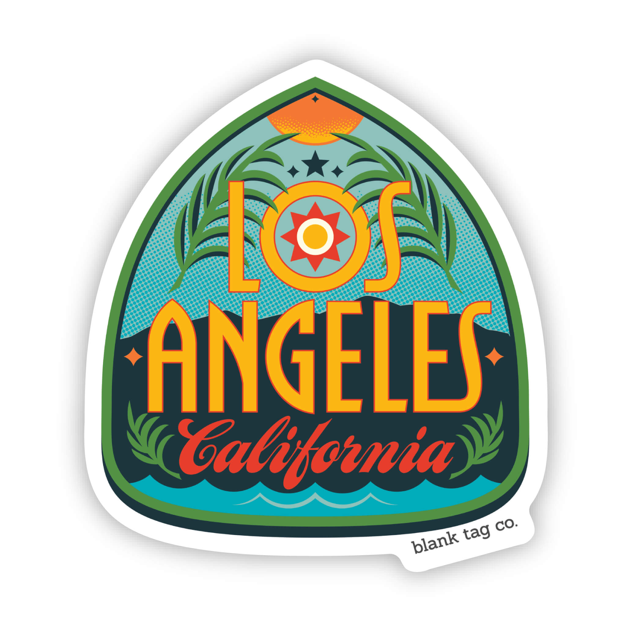The Los Angeles City Badge Sticker