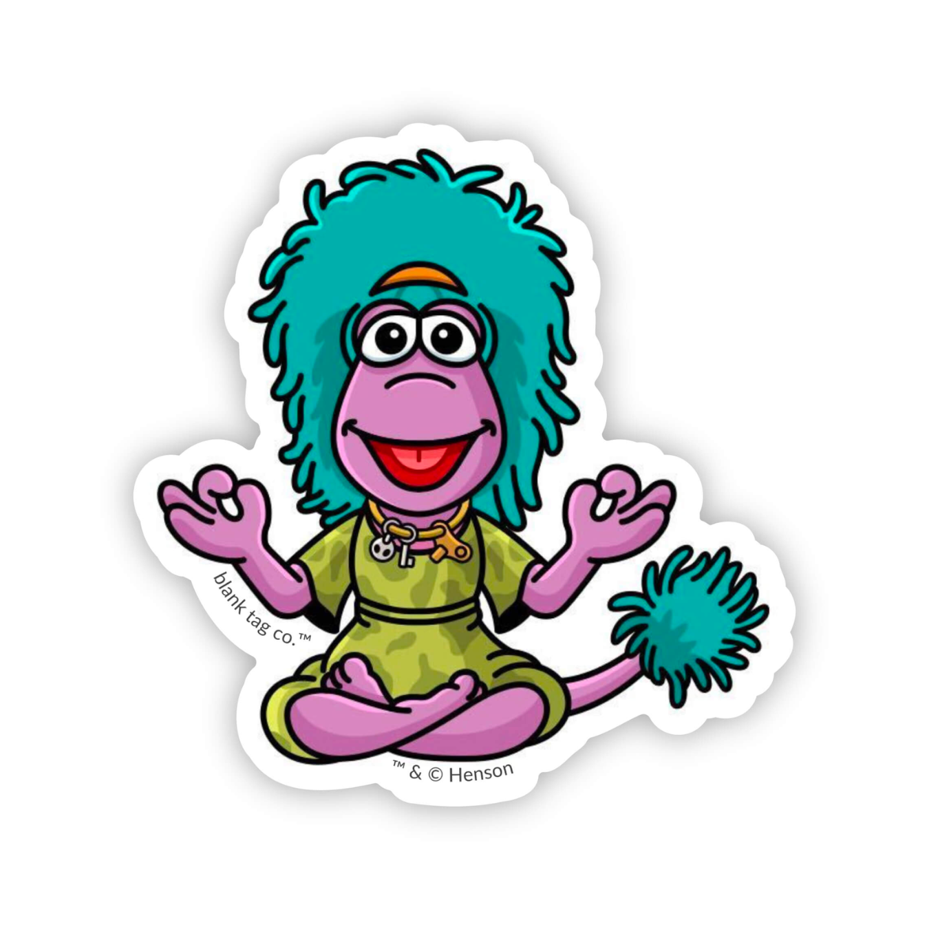 The Mokey Fraggle Sticker