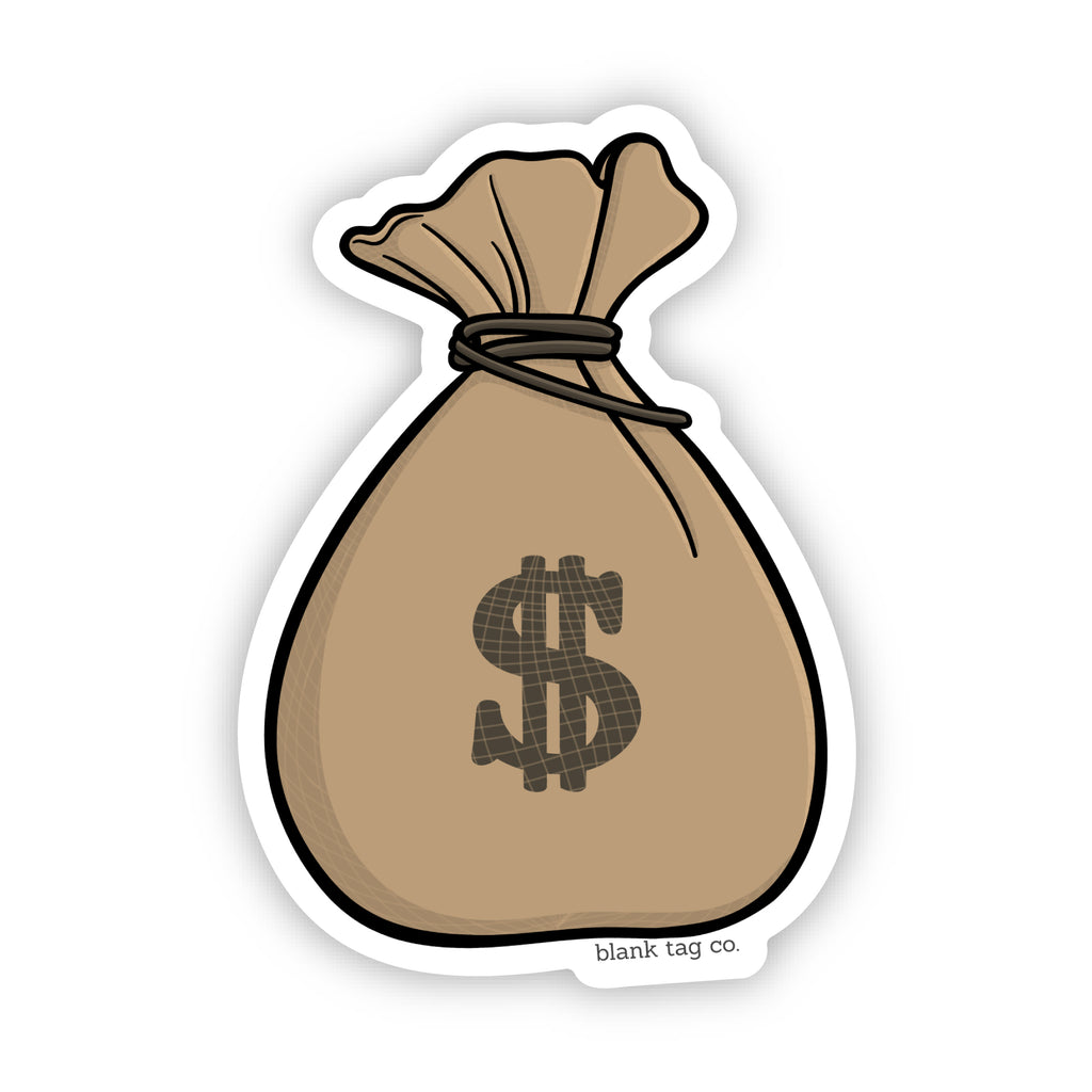 The Money Bag Sticker