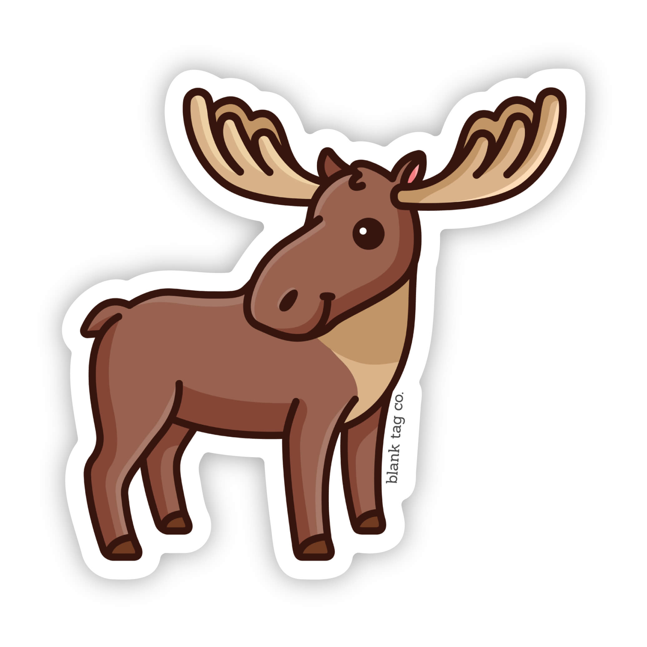 The Moose Sticker