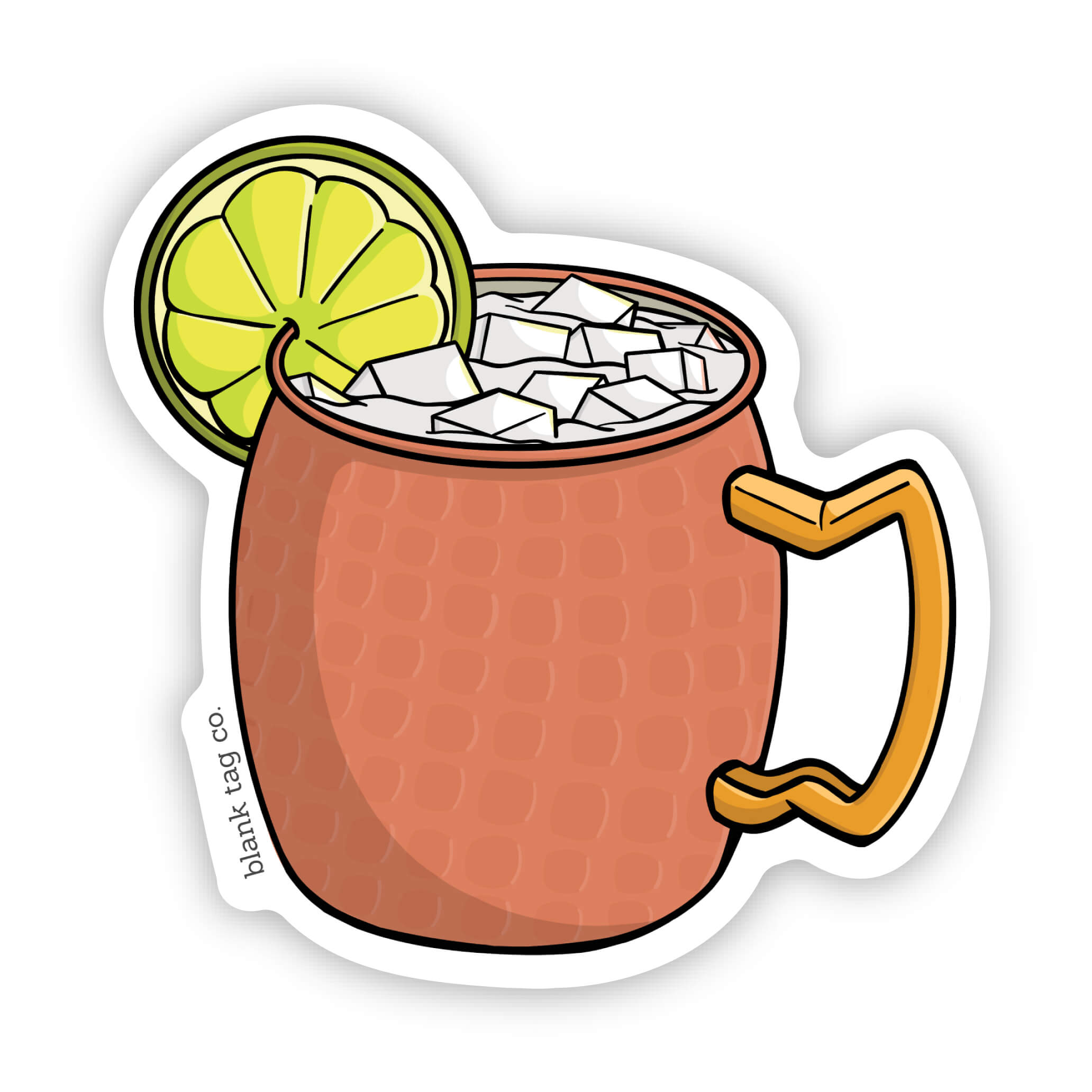 The Moscow Mule Sticker