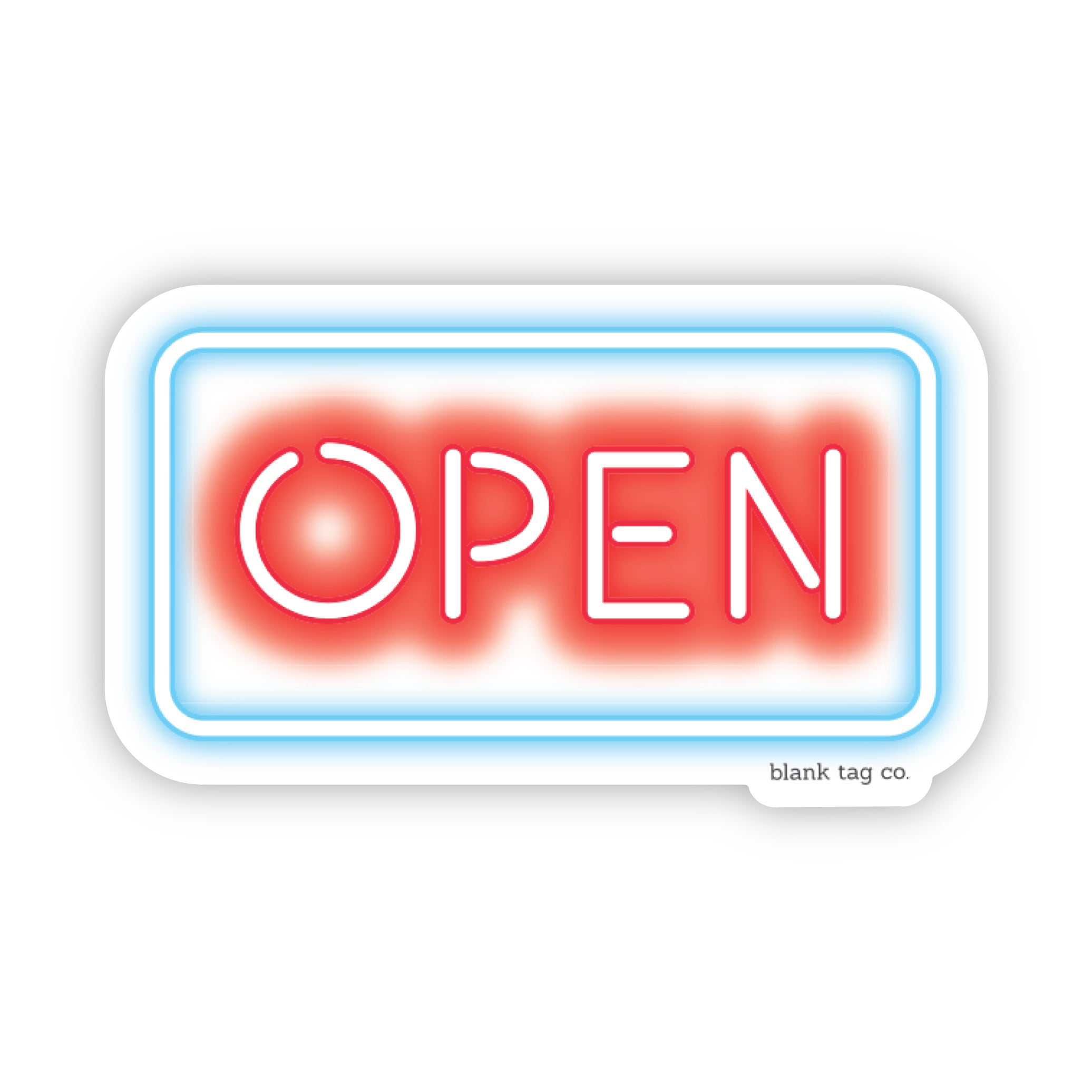 The Open Sign Sticker
