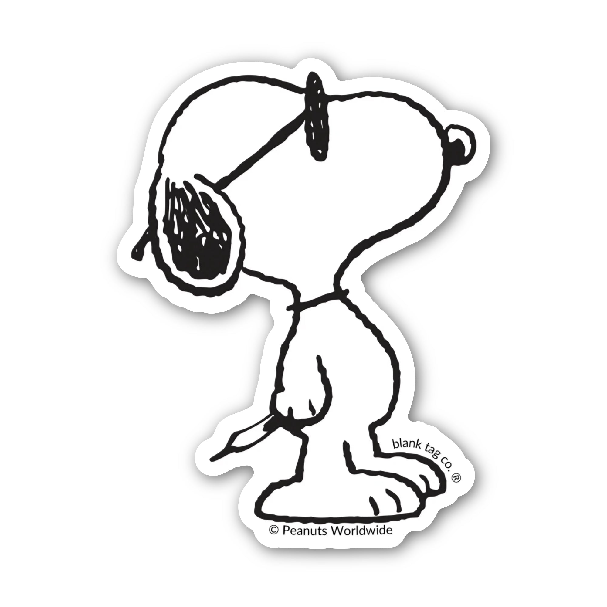 Peanuts® Waterproof Sticker - Snoopy With Sunglasses