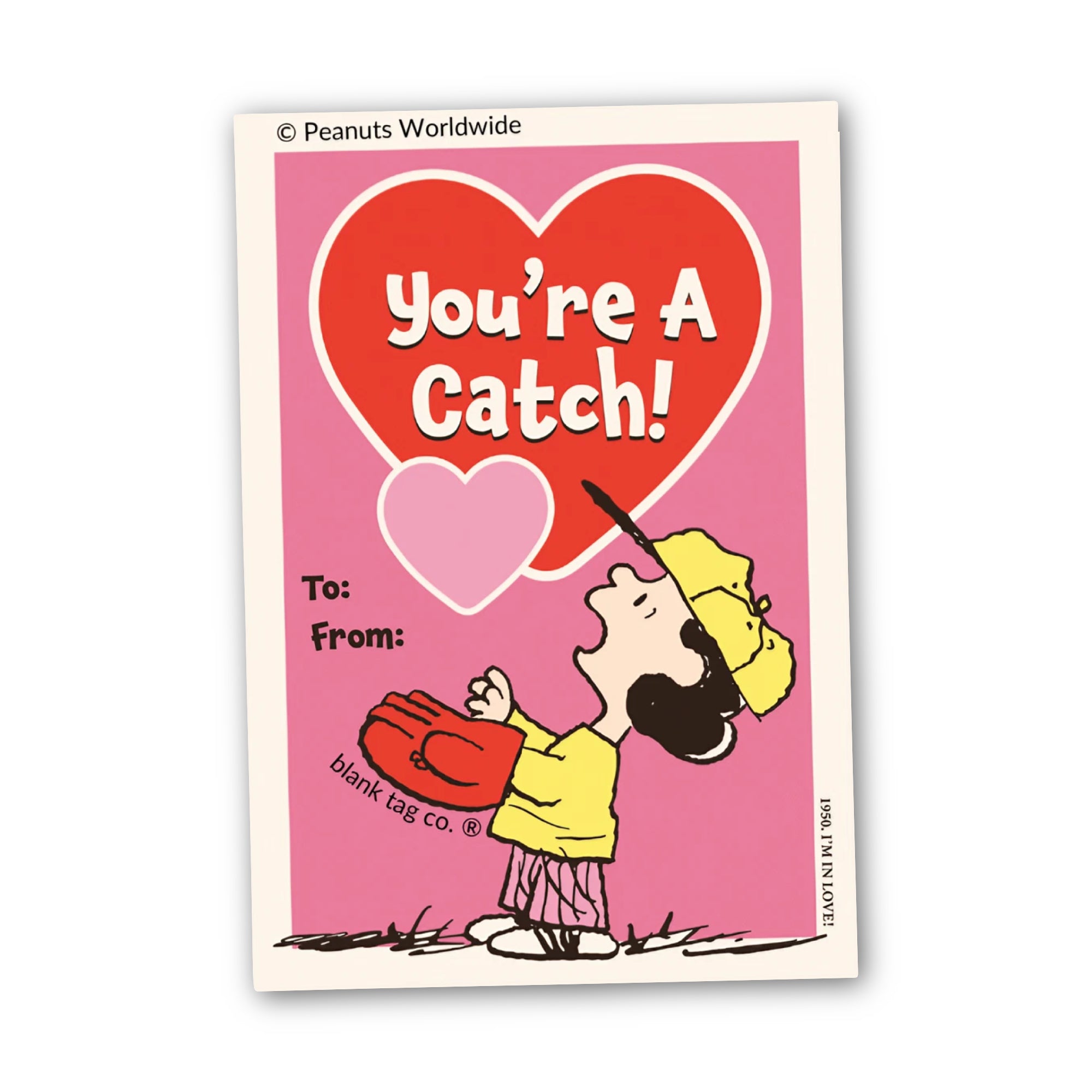 Peanuts® Waterproof Sticker - You're A Catch