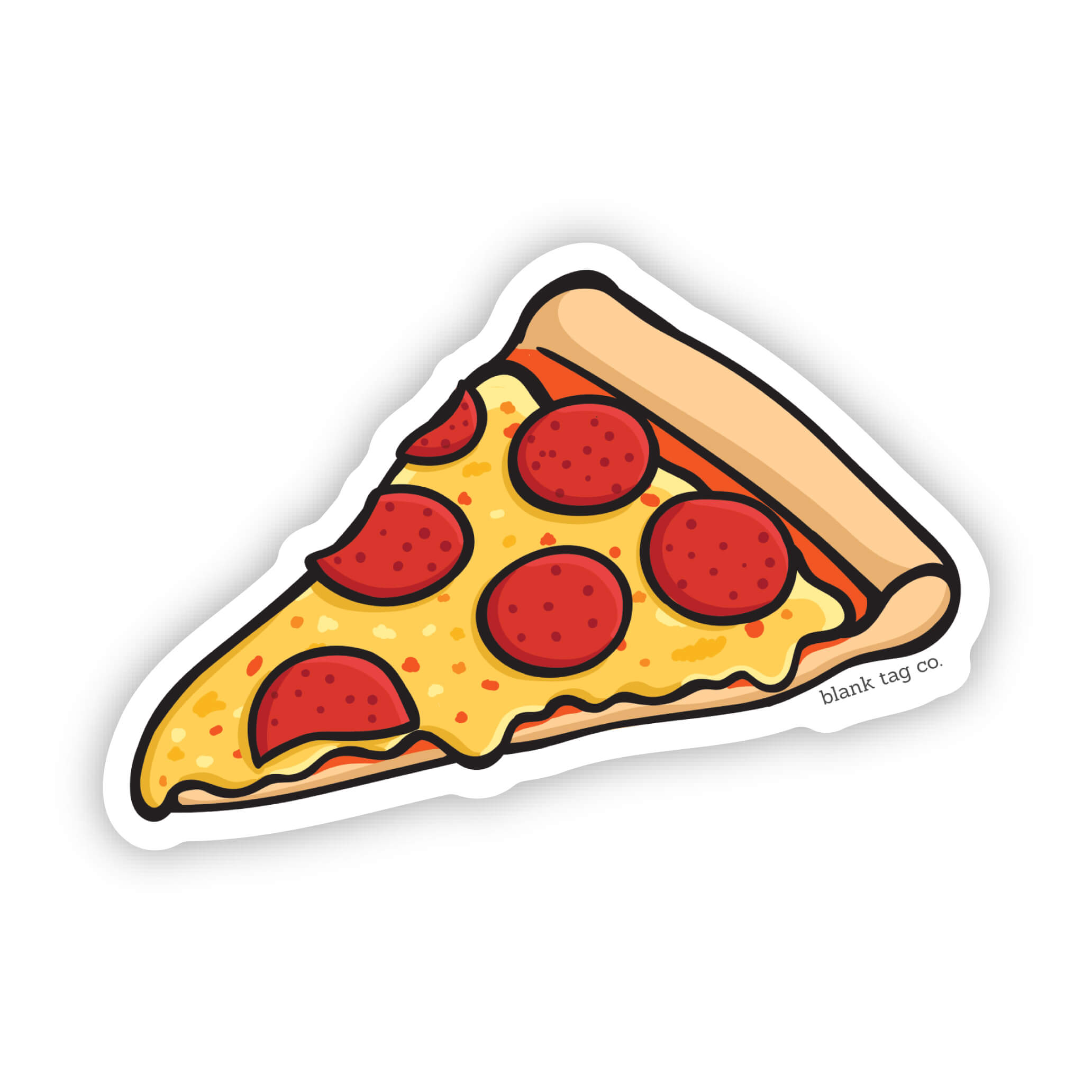 The Pepperoni Pizza Slice Sticker