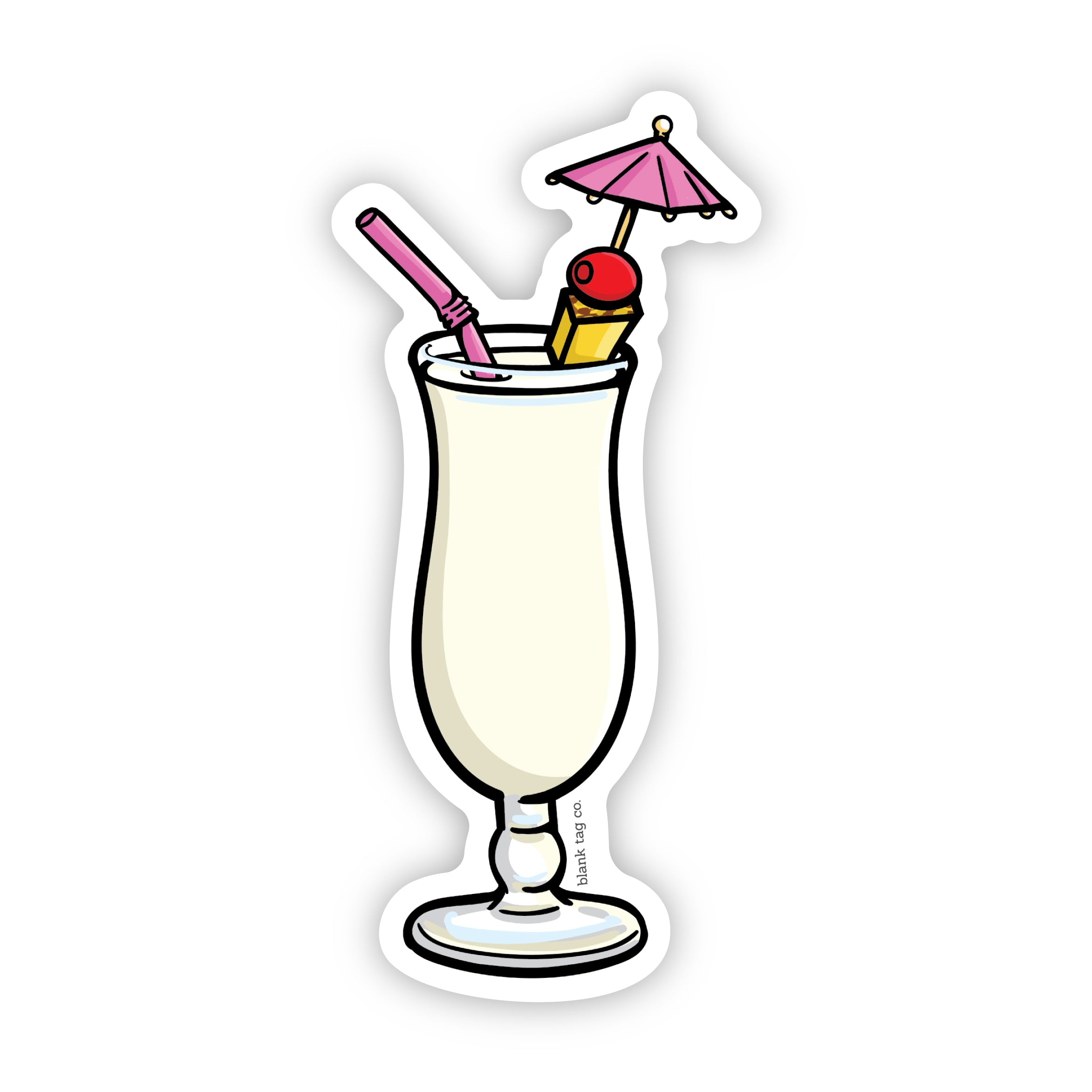 The Pina Colada Sticker