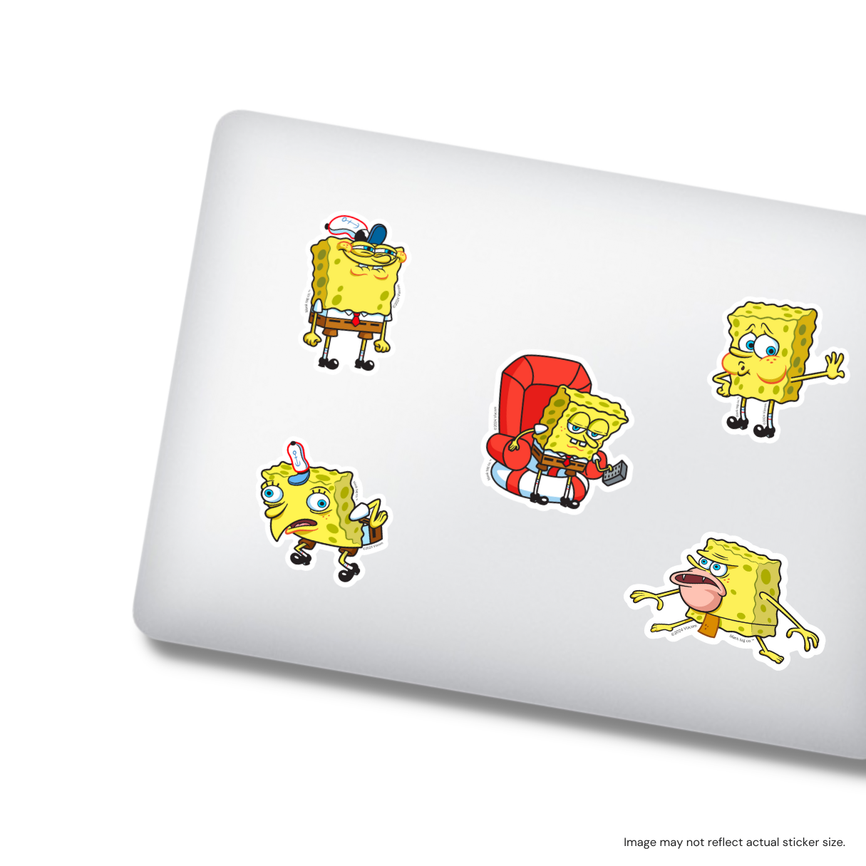 The Tired SpongeBob Meme Sticker