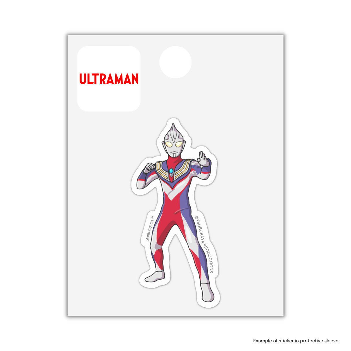 The Ultraman Tiga Sticker