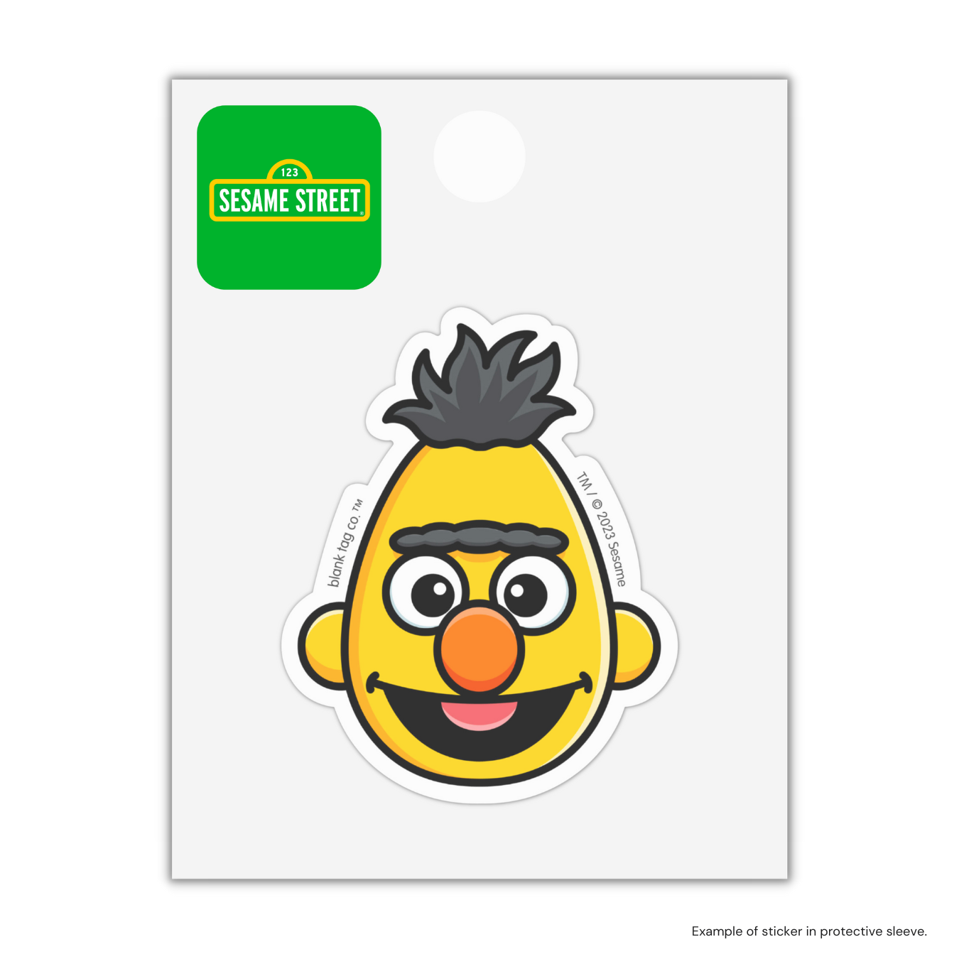 The Bert Face Sticker