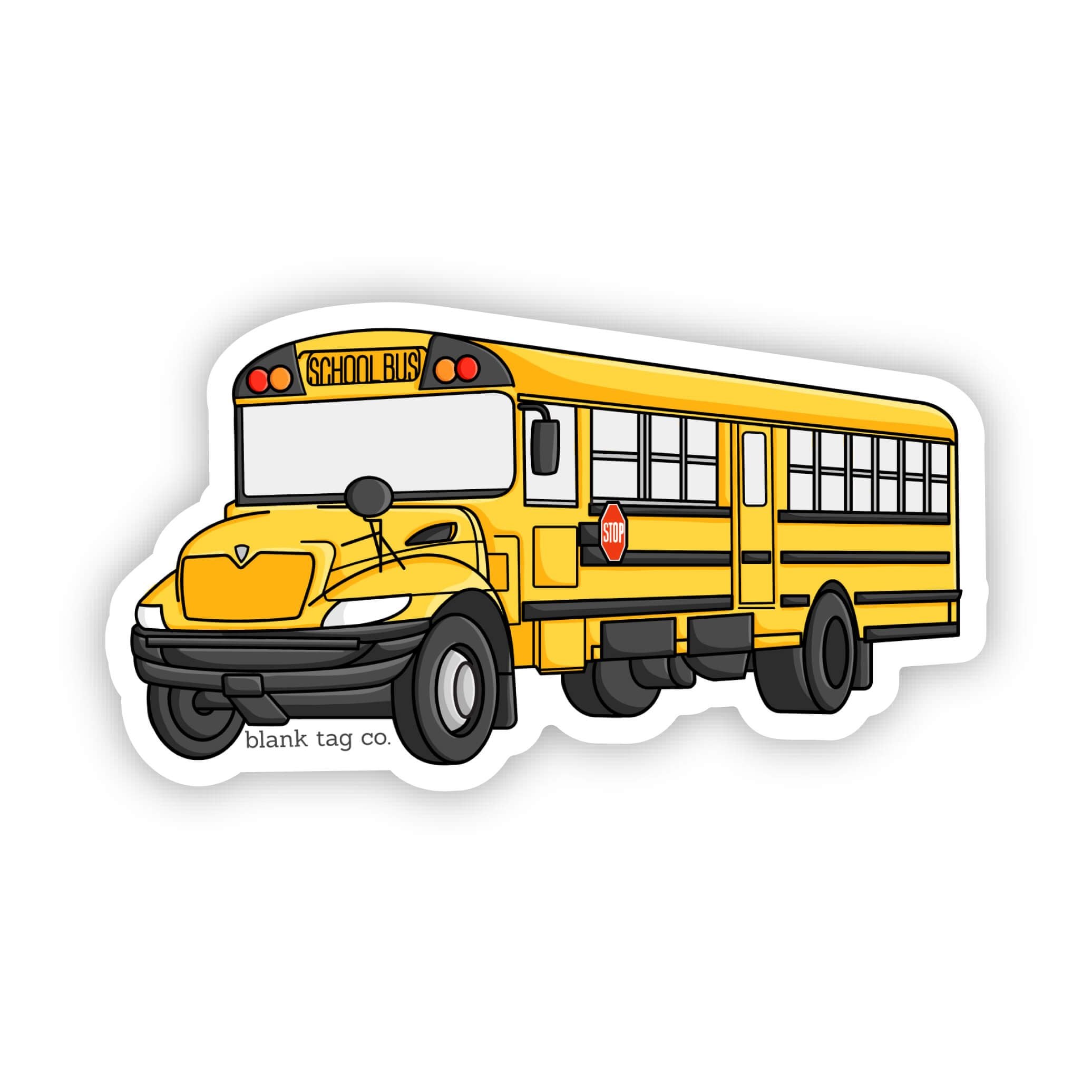 The School Bus Sticker