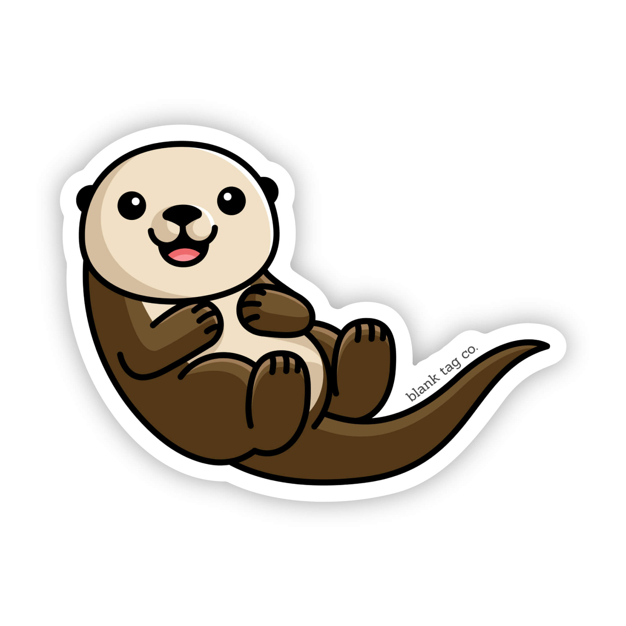 The Sea Otter Sticker
