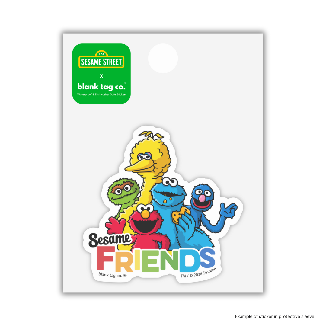The Sesame Friends Sticker