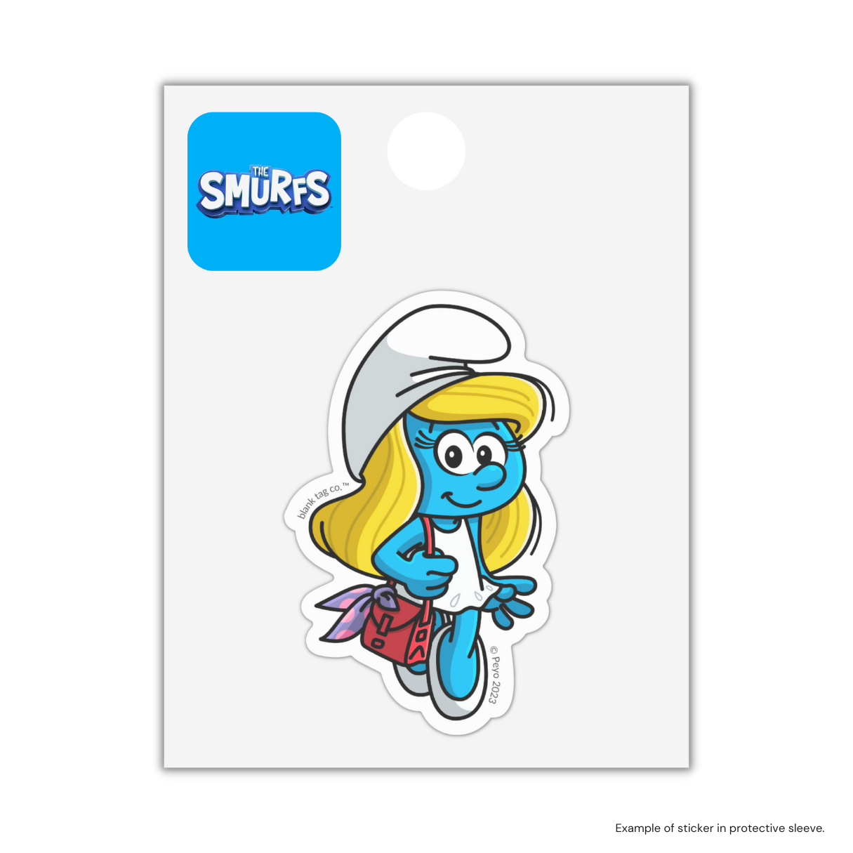 The Smurfette Sticker