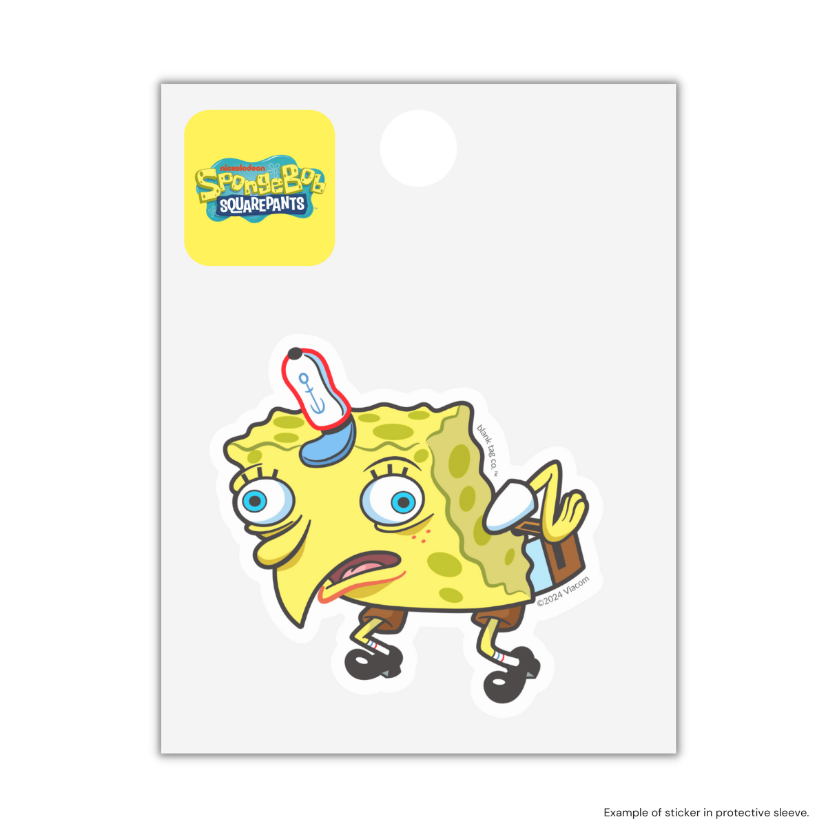 The Mocking SpongeBob Meme Sticker