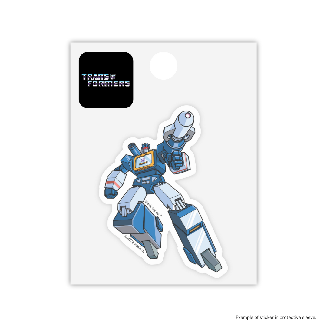 The Soundwave Sticker