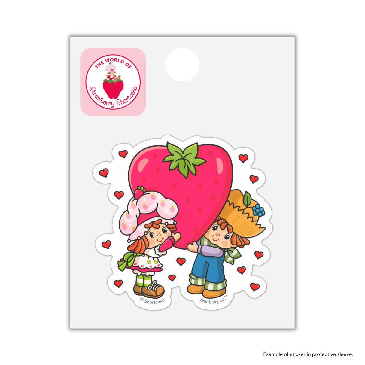 The Strawberry Shortcake and Huckleberry Pie Sticker
